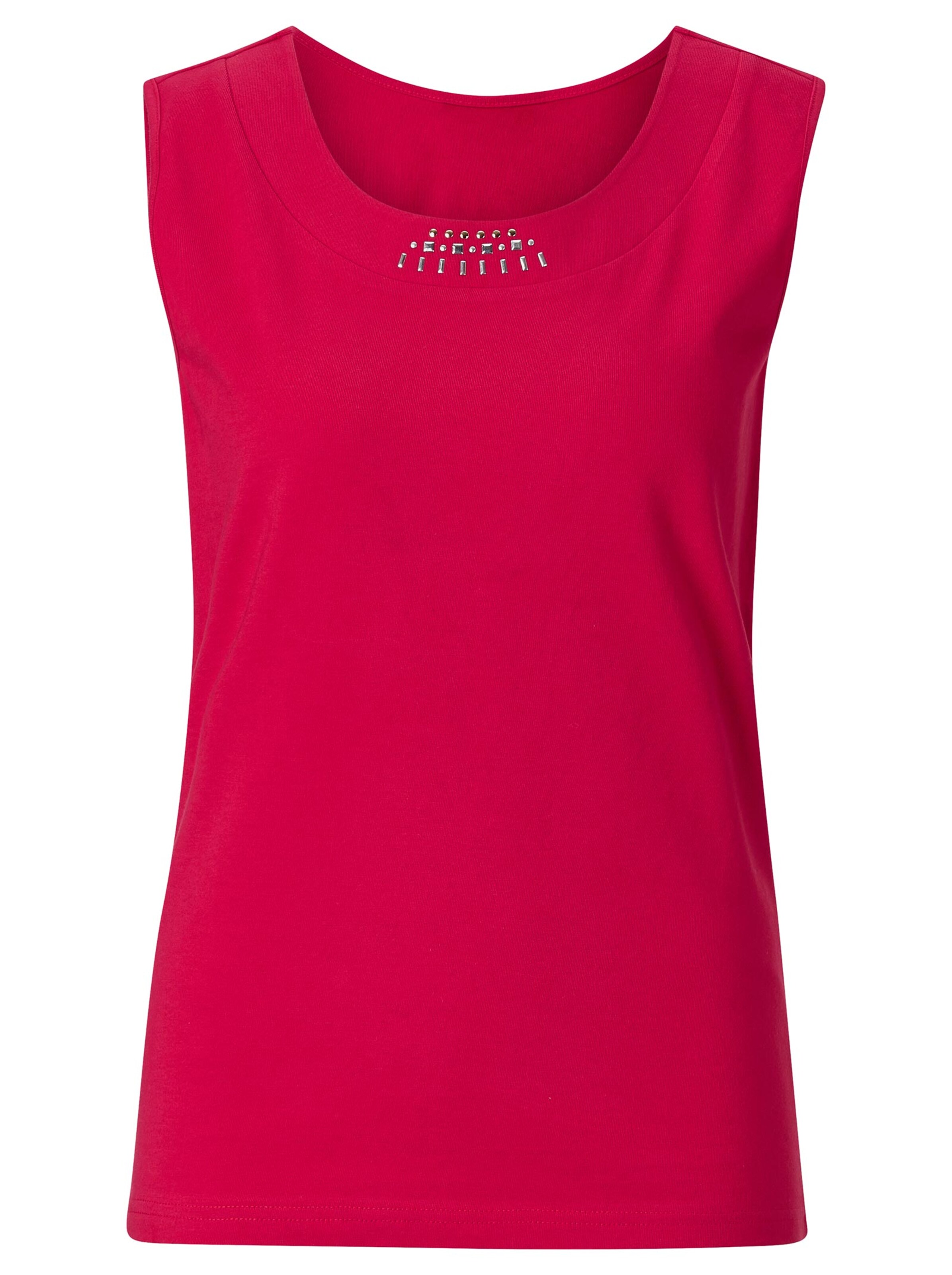 Collection L Shirttop - kirschrot