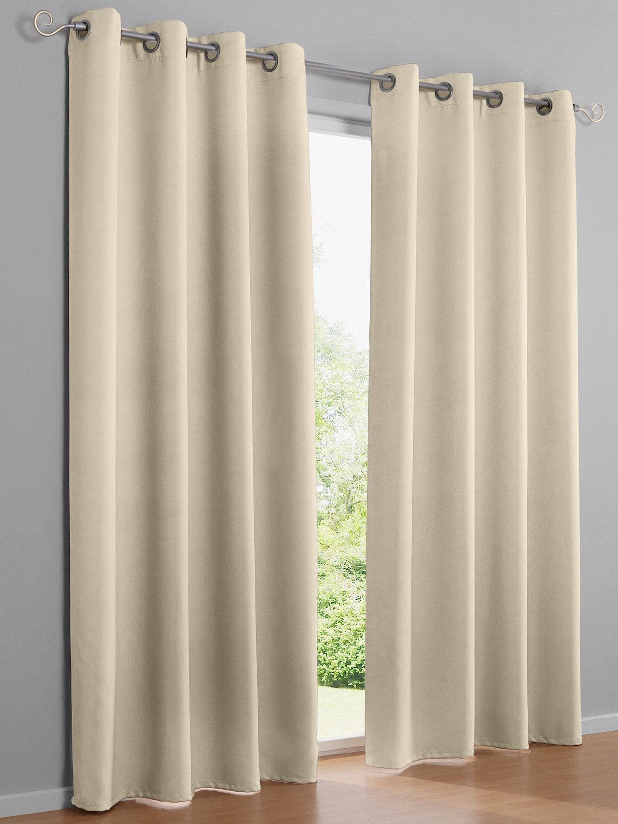 heine home Dekoschal - creme