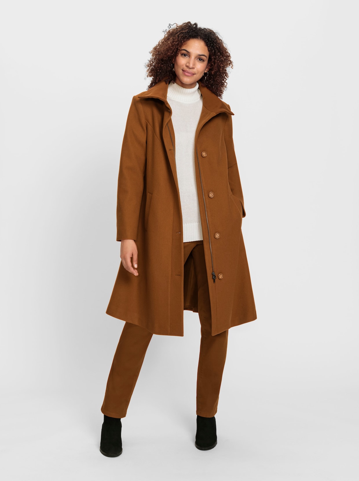 Manteau court - ambre