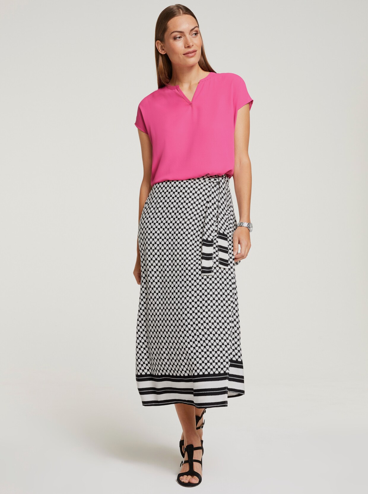 heine Bluse - fuchsia