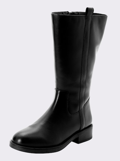 sheego Weitschaftstiefel - schwarz