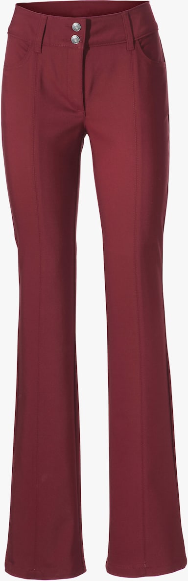 heine Bootcuthose aus Techno-Stretch - bordeaux