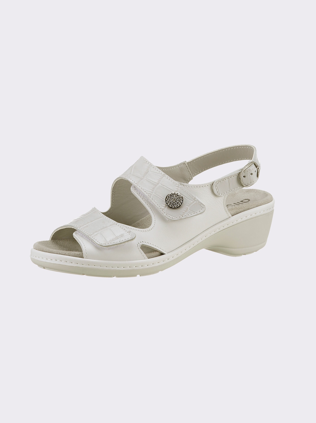 airsoft comfort+ Sandále - biela