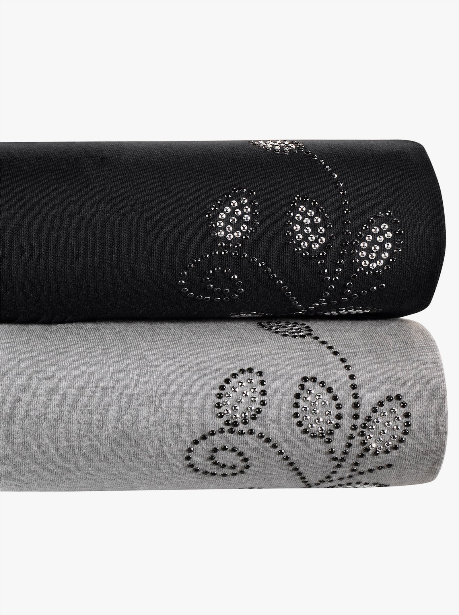 feel good Legging - zwart + grijs gemêleerd