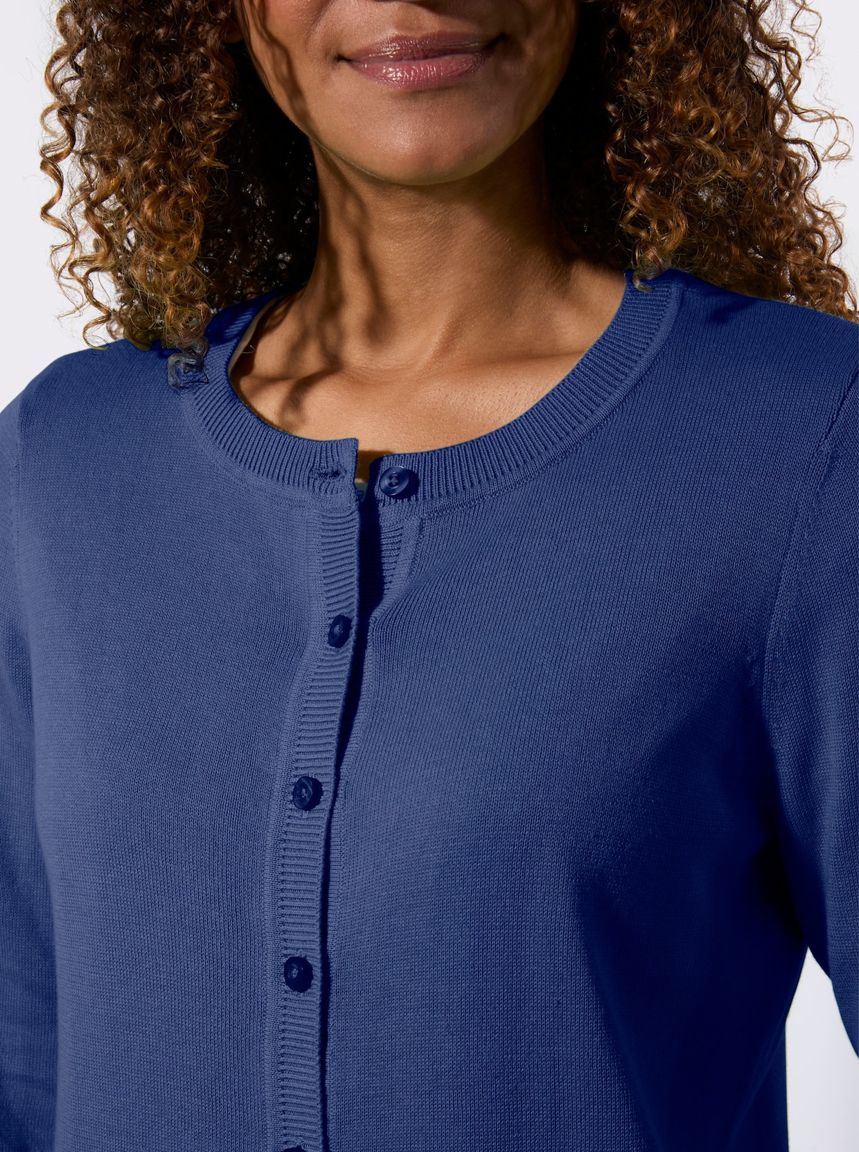 Cardigan - royalblau