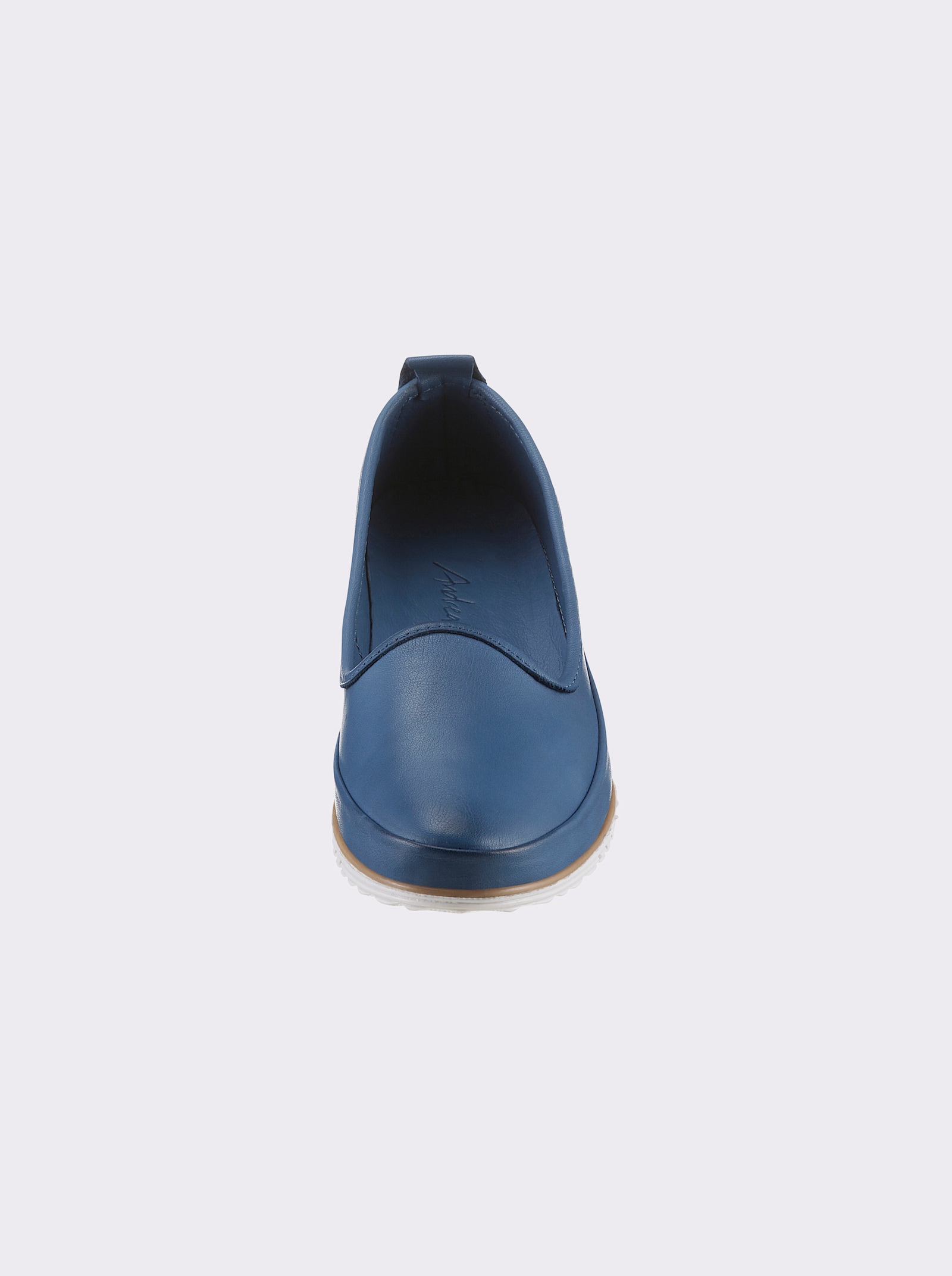 Andrea Conti Slipper - jeansblau