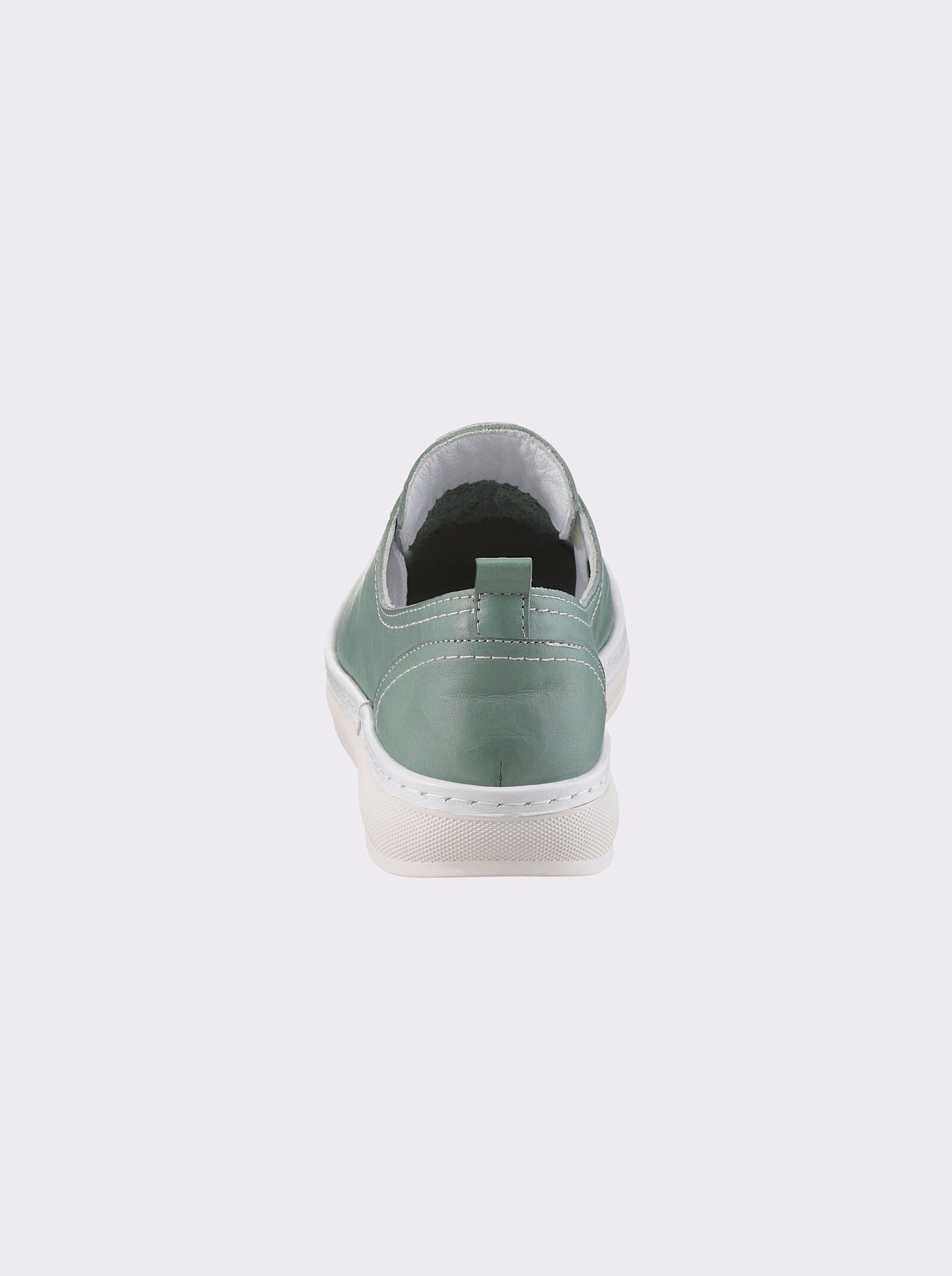 Andrea Conti Sneaker in Leder-Qualität - eucalyptus