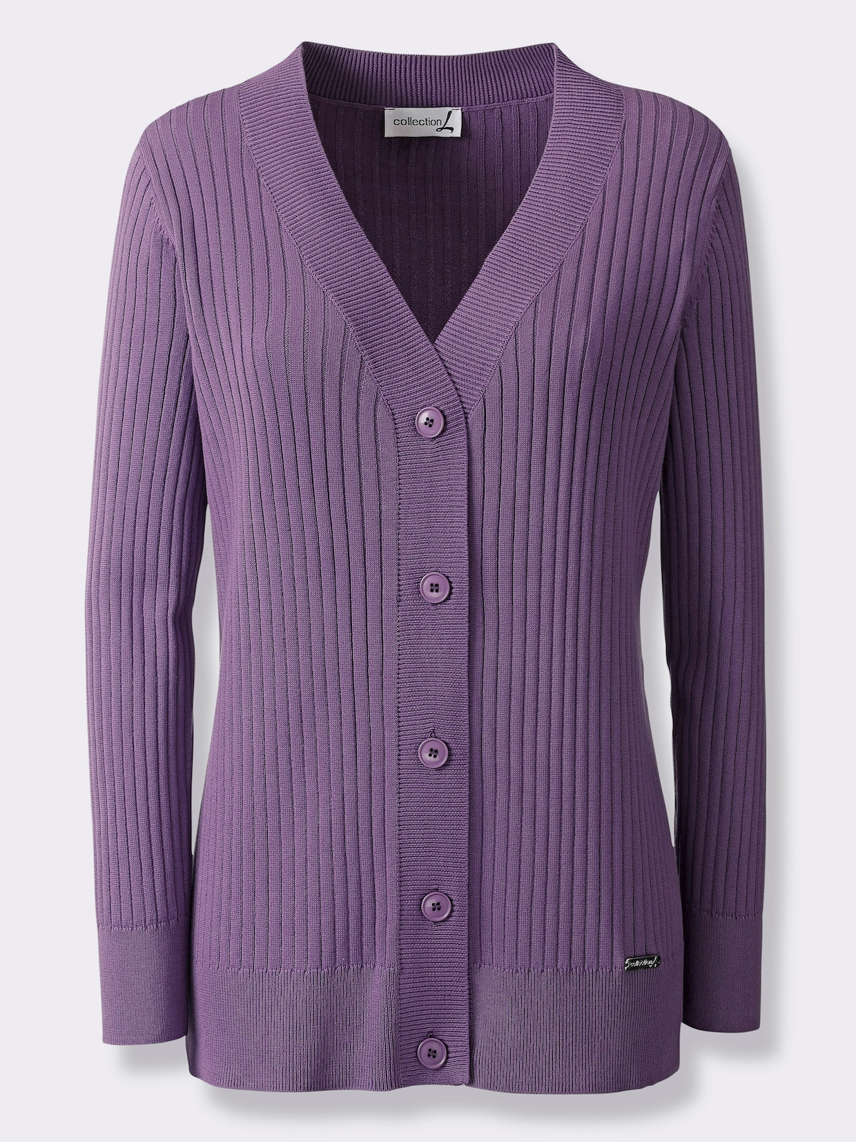 Strickjacke - lila