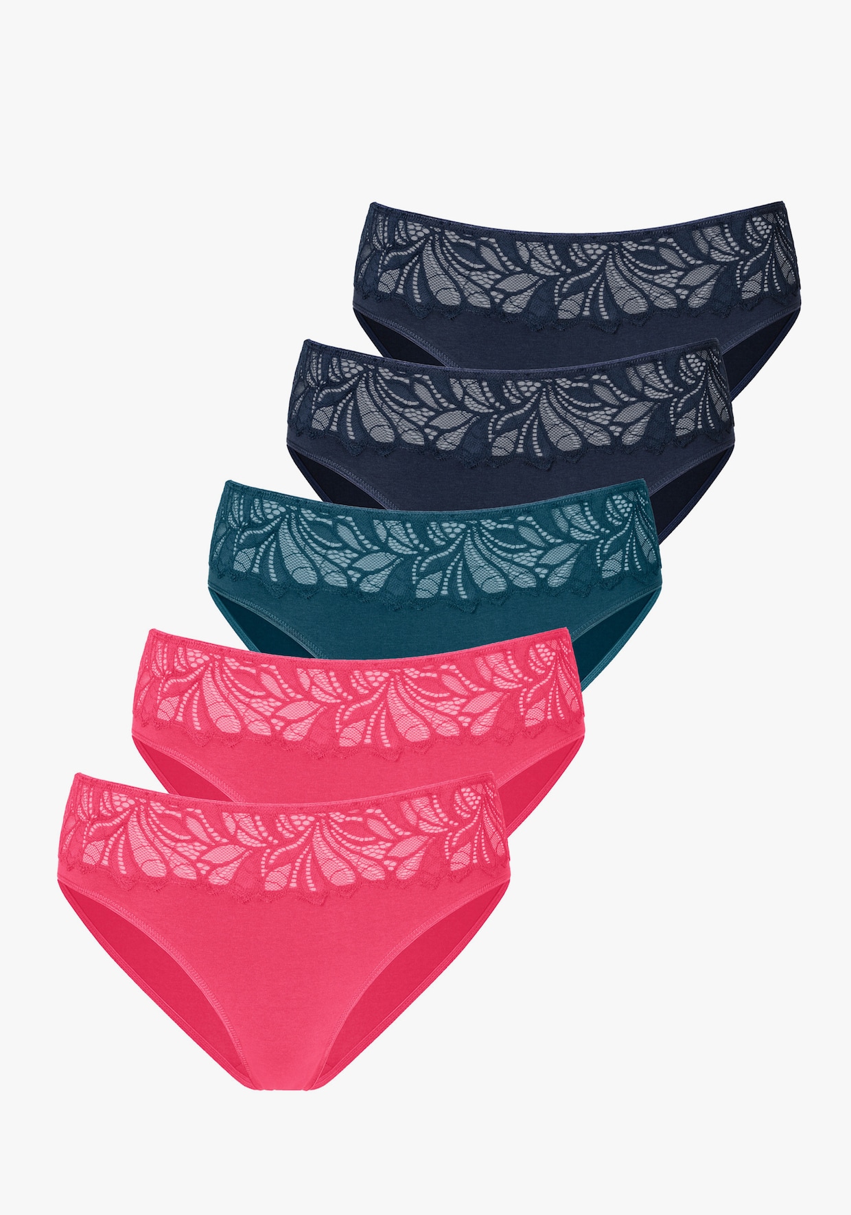 Vivance Jazz-Pants Slips - pink, navy, petrol