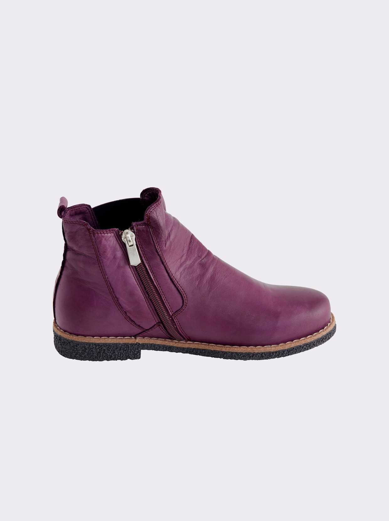 Andrea Conti Bottines - prune