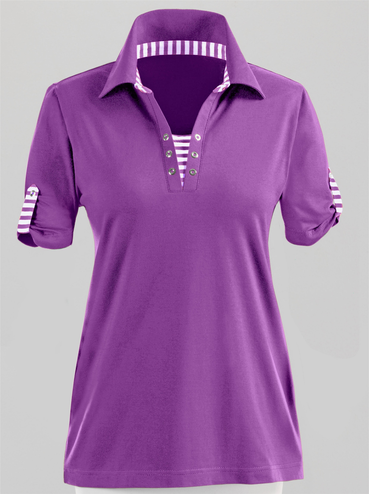 Shirt met korte mouwen - fuchsia