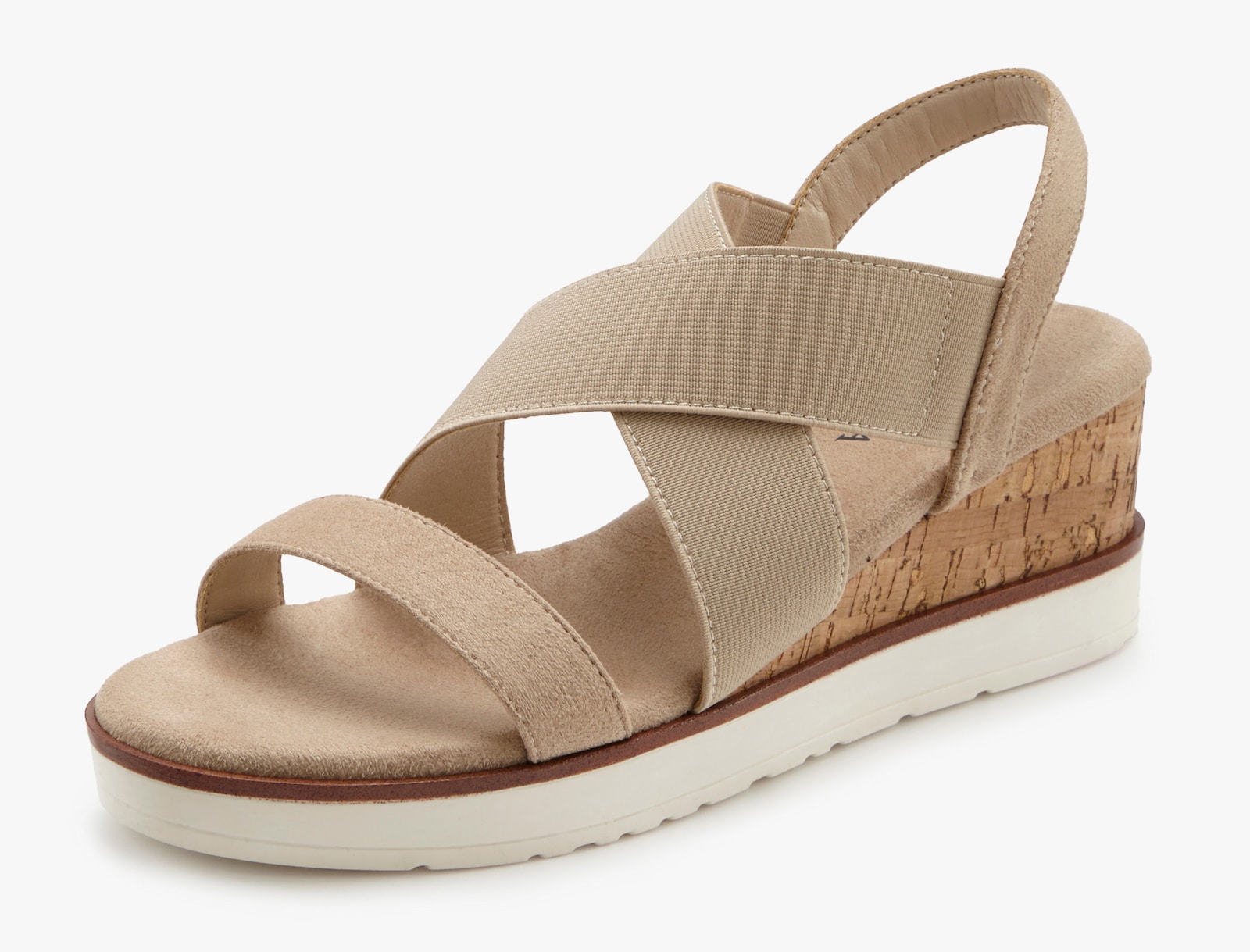 LASCANA Sandalette - beige