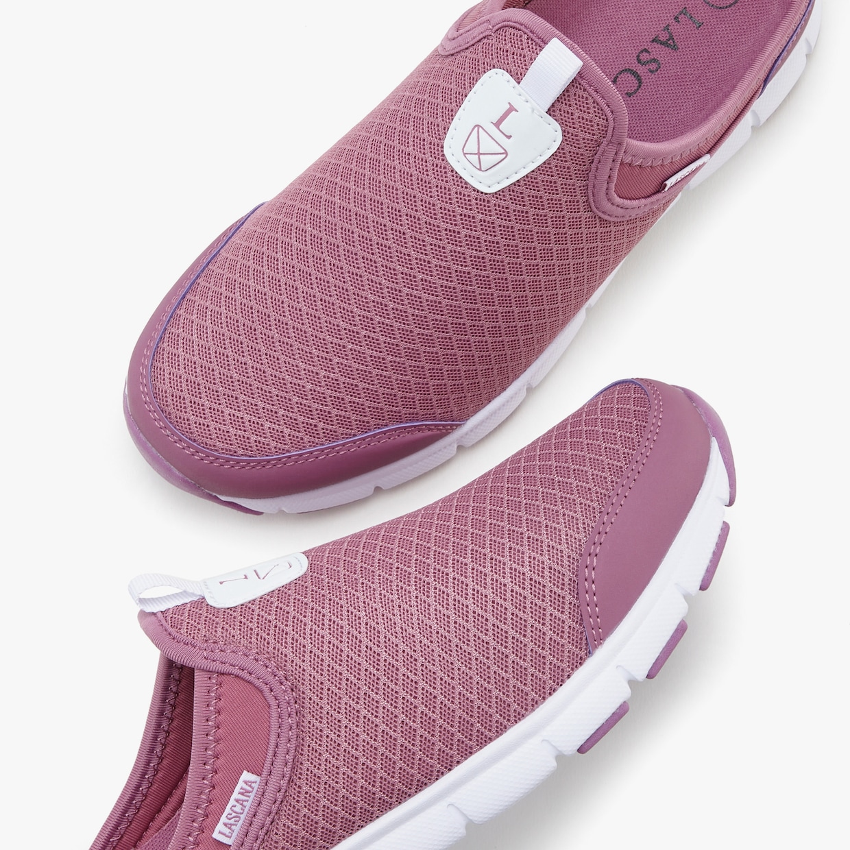 LASCANA Slip-On Sneaker - mauve