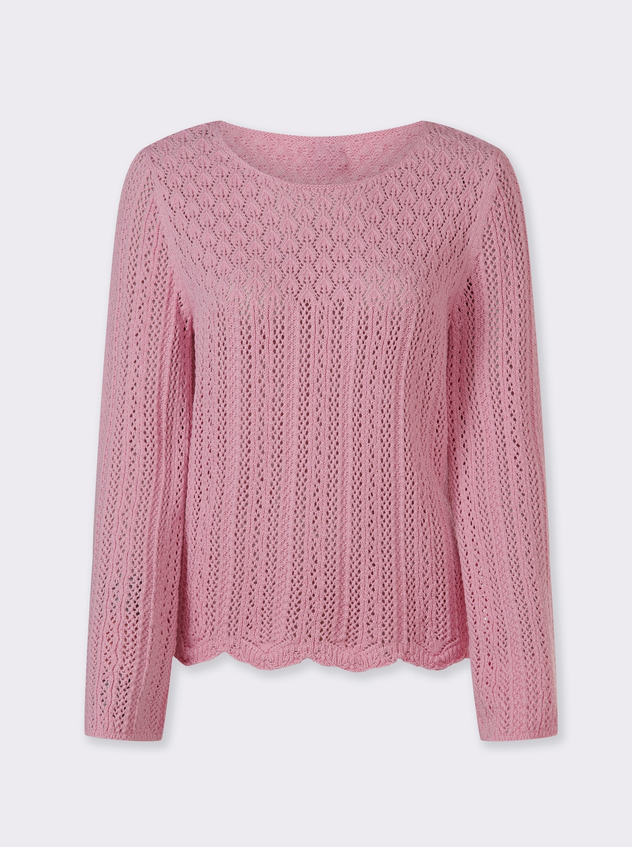 heine Ajourpullover - rosé
