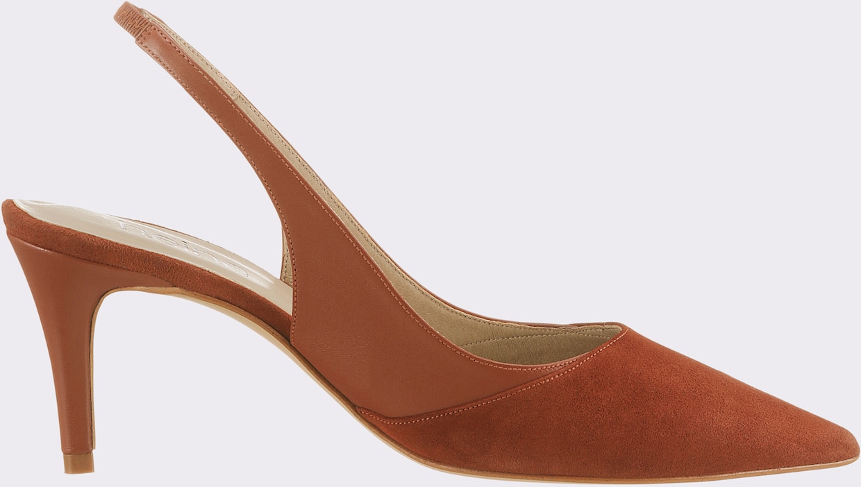 heine Slingpumps - rostrot