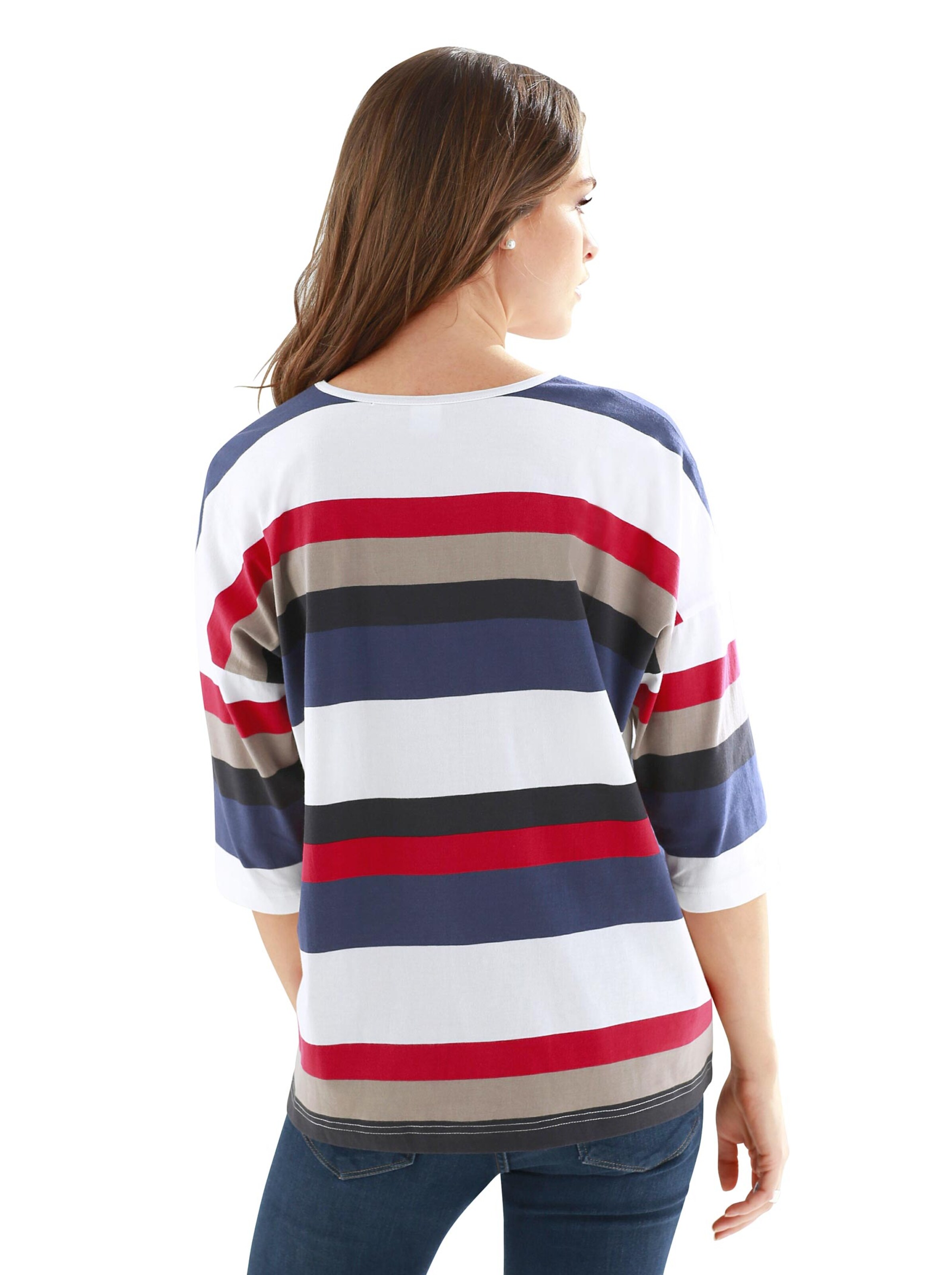 Shirt - rot-geringelt