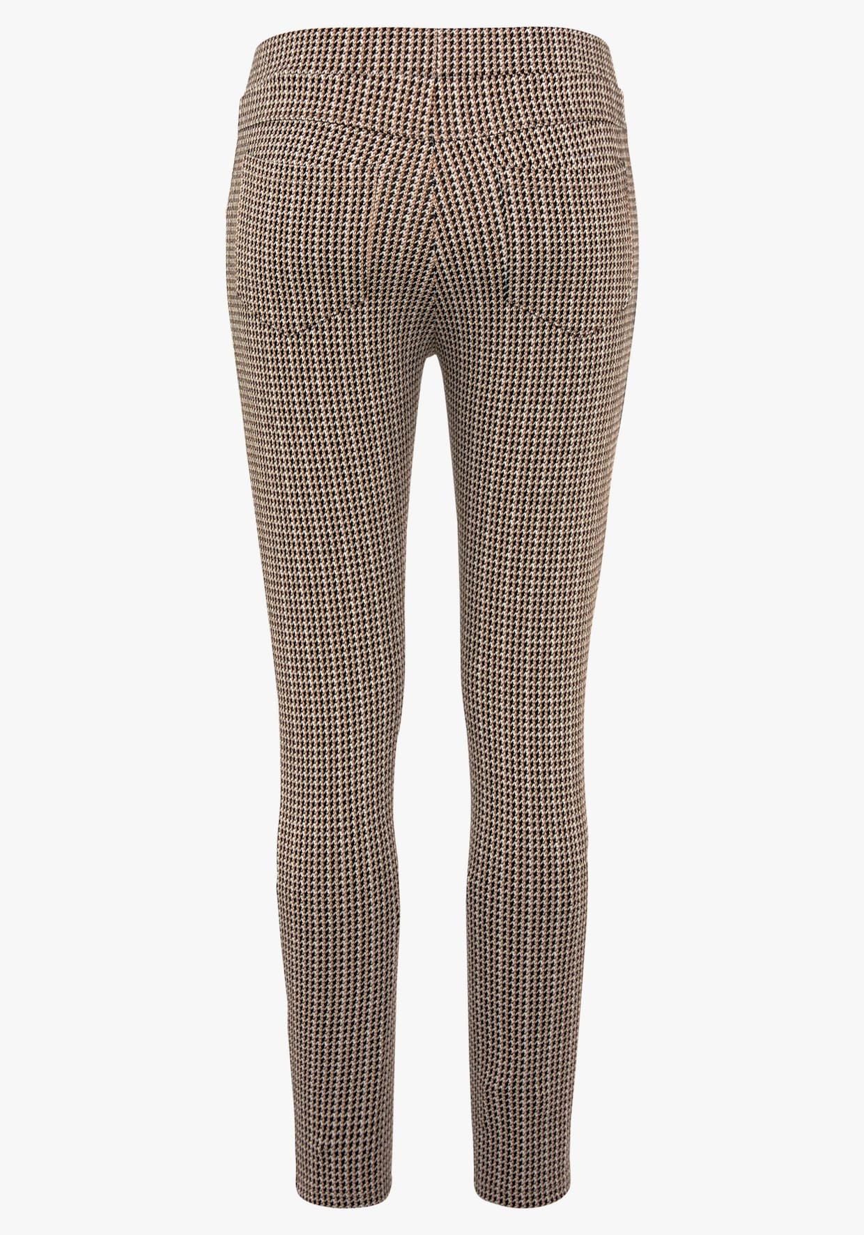 LASCANA Legging - zwart/beige/wit gedessineerd