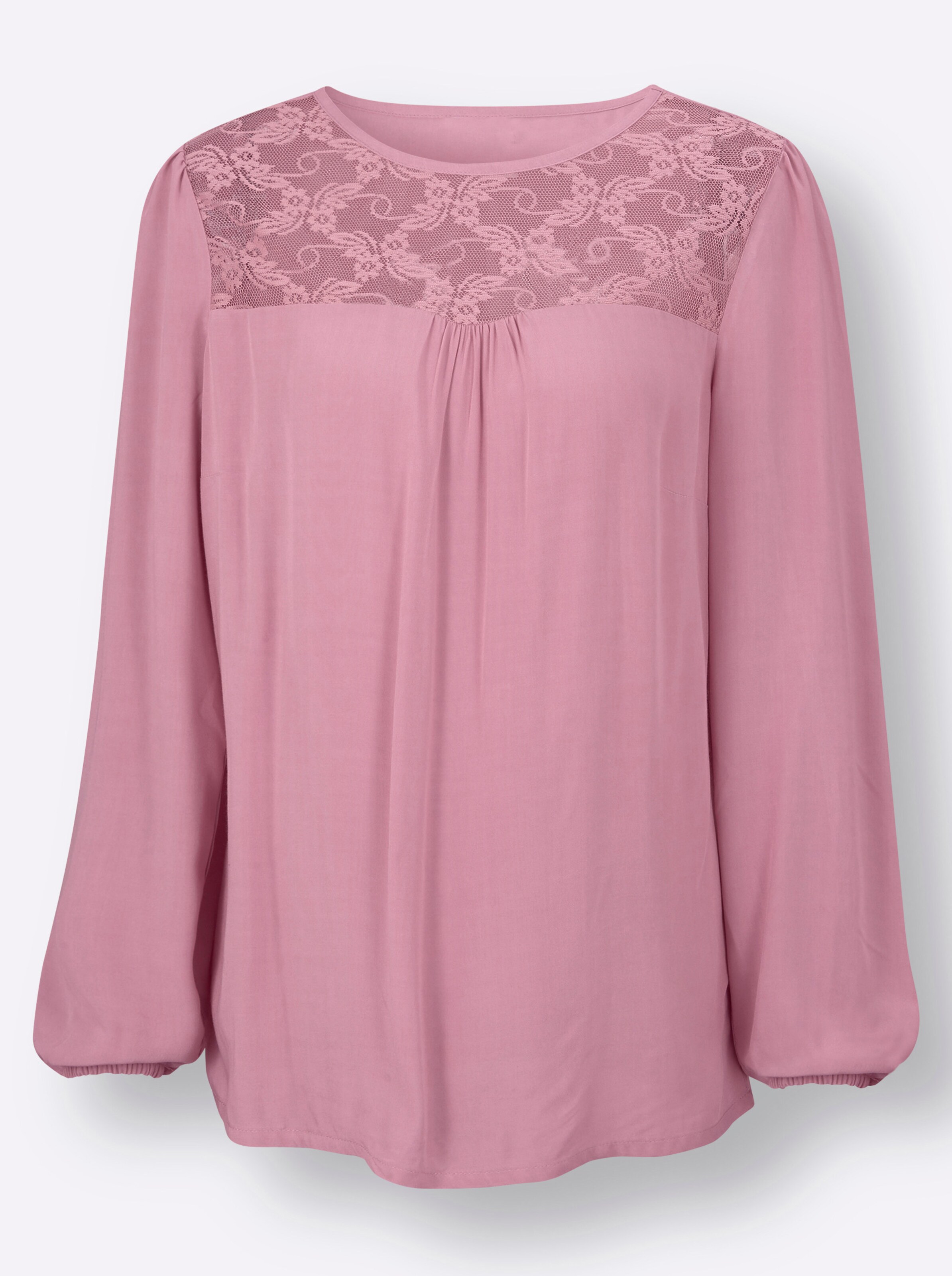 Witt Weiden Damen Spitzenbluse altrosa  - Onlineshop Witt Weiden