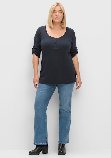 sheego Jeans - blue denim