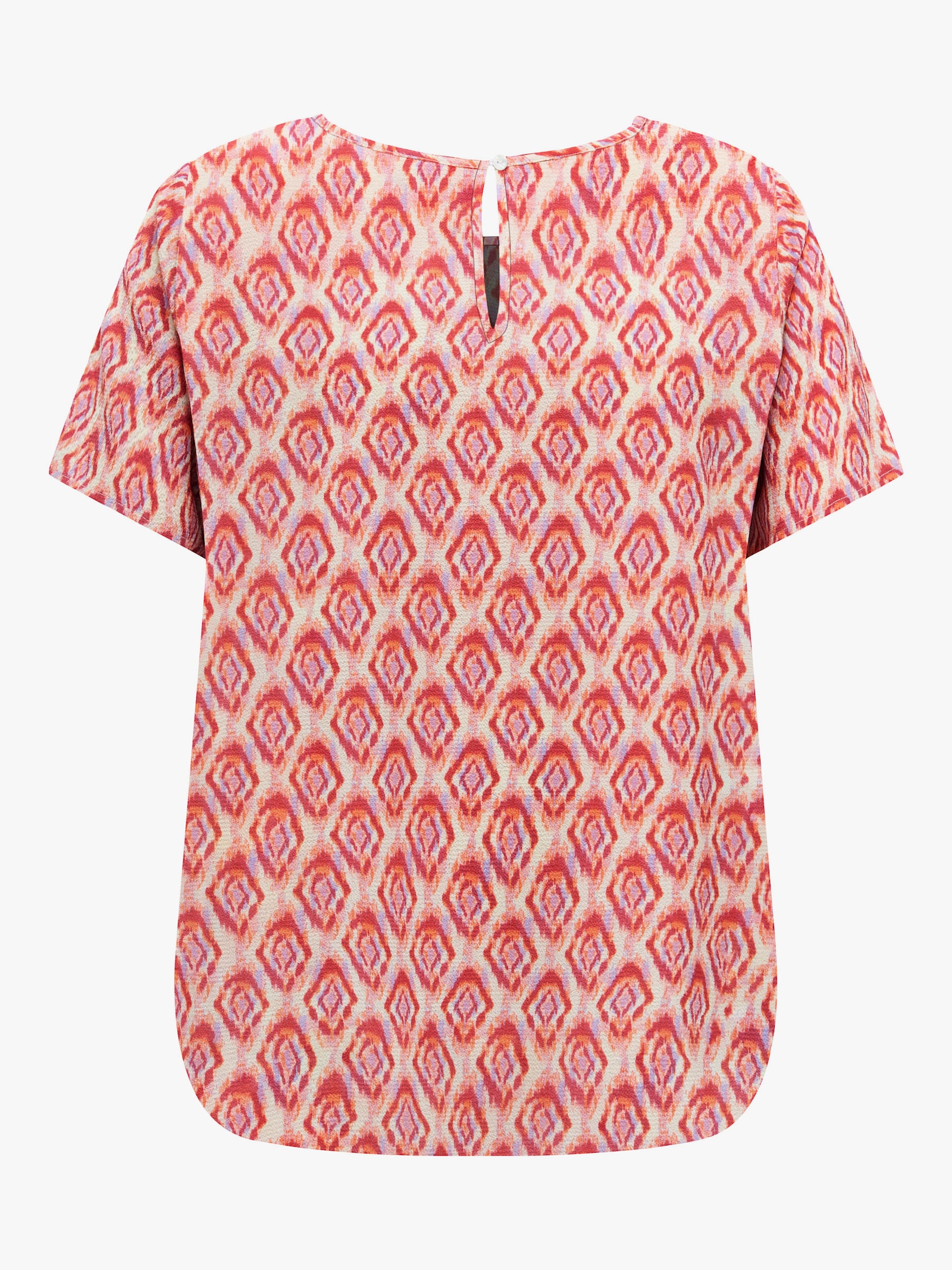 ONLY CARMAKOMA Shirtbluse - equestrian red aop:warm tiles