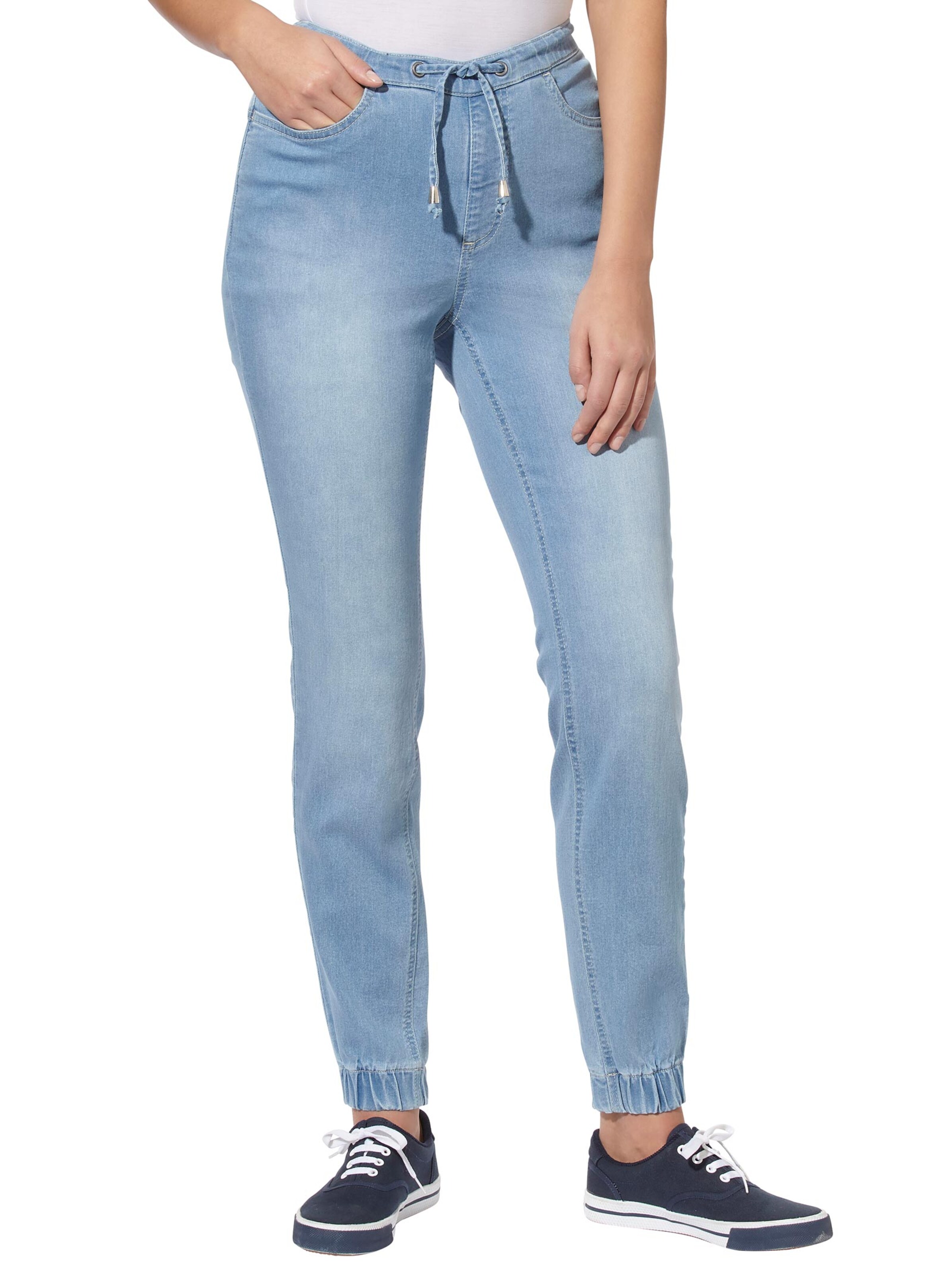 Jeans - blue-bleached