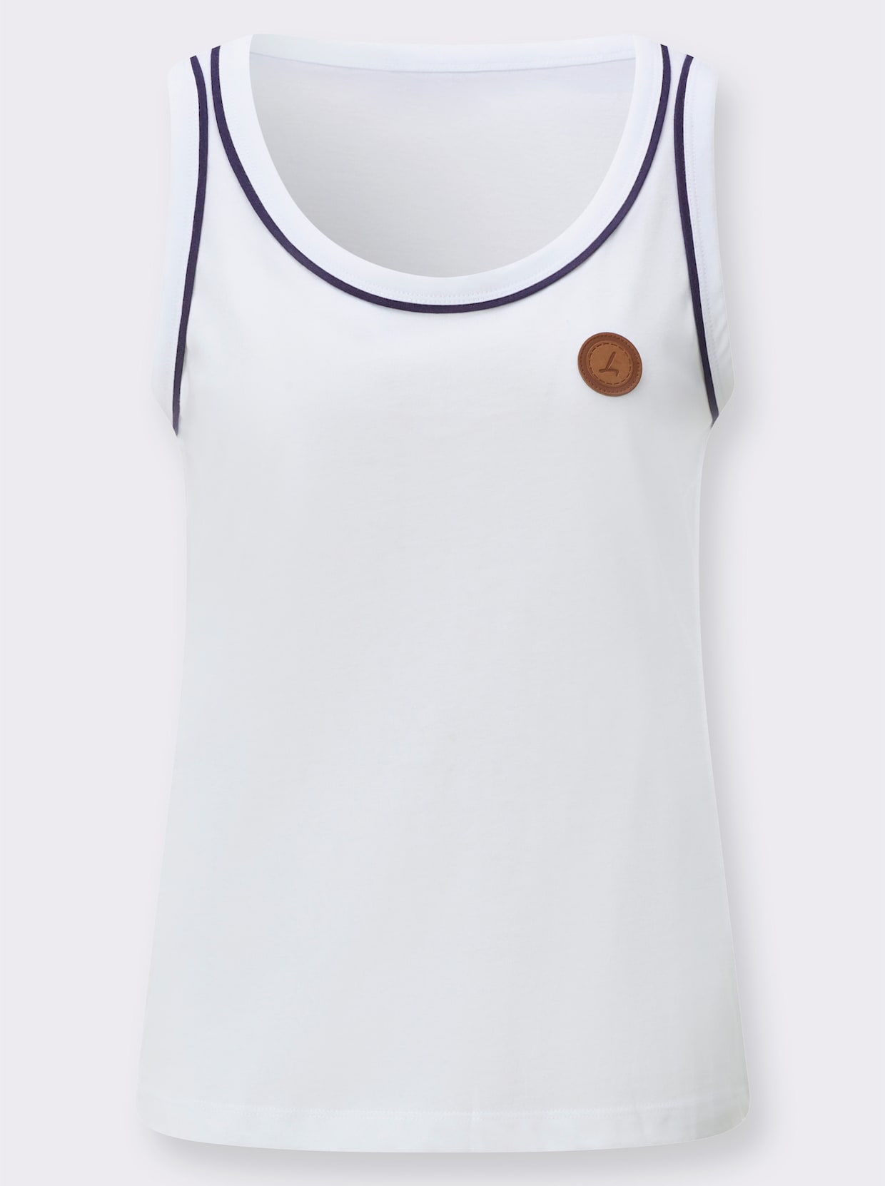 Shirttop - weiß