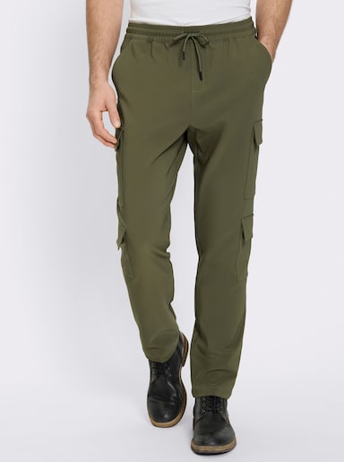 Catamaran Hose mit praktischen Taschen - oliv