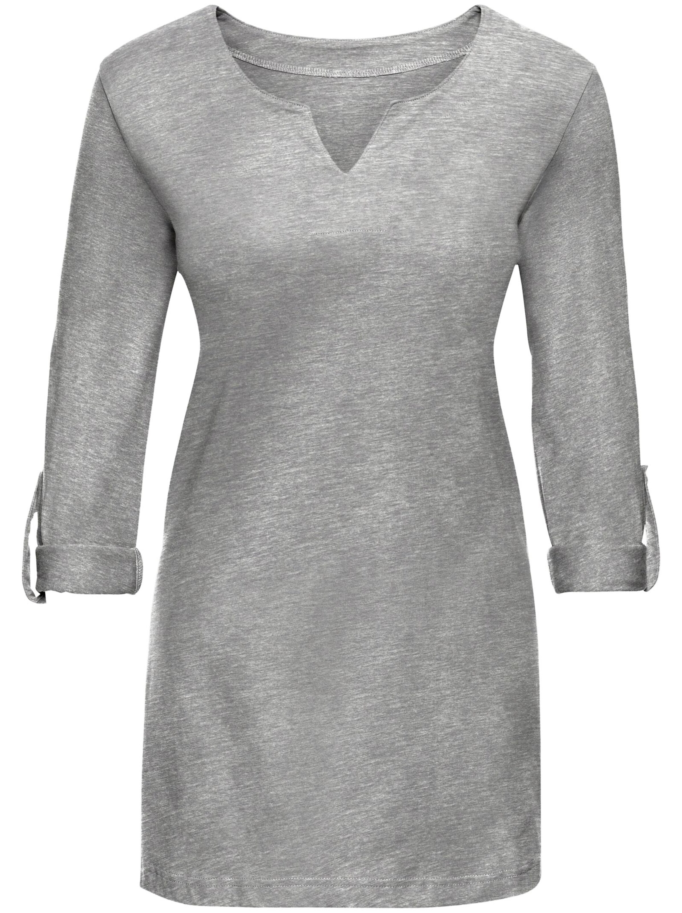 Shirt - grau-meliert