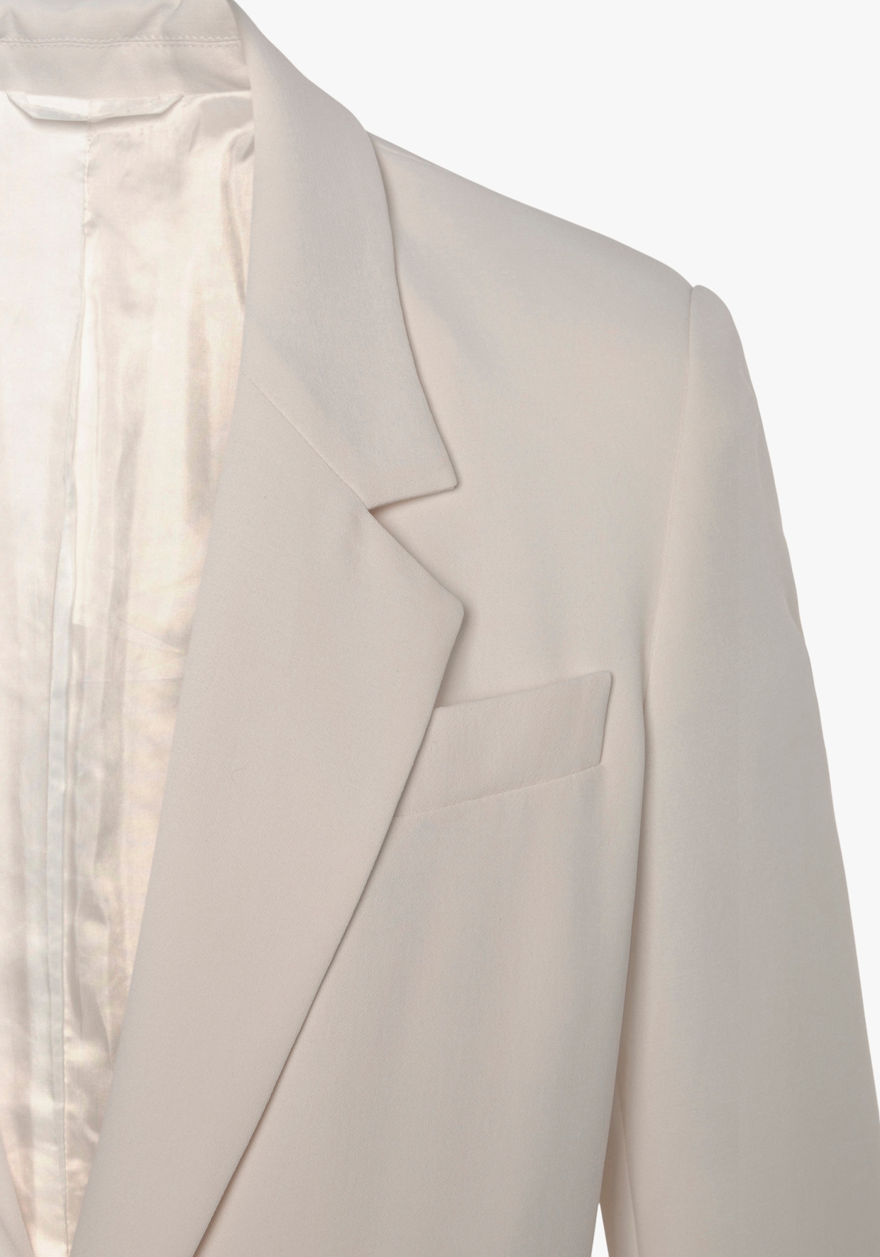 LASCANA Lange blazer - crème