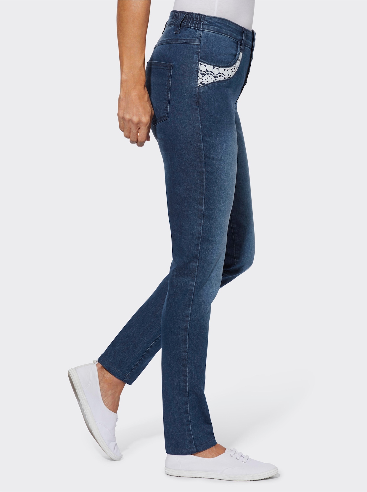 Jeans - blue-stone-washed