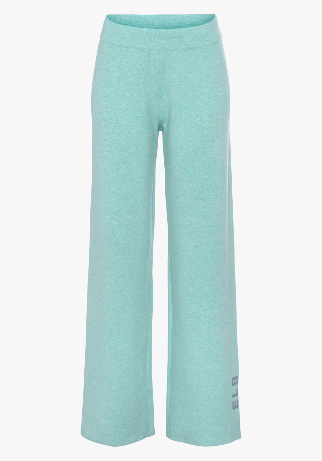 Elbsand Pantalon en tricot - turquoise