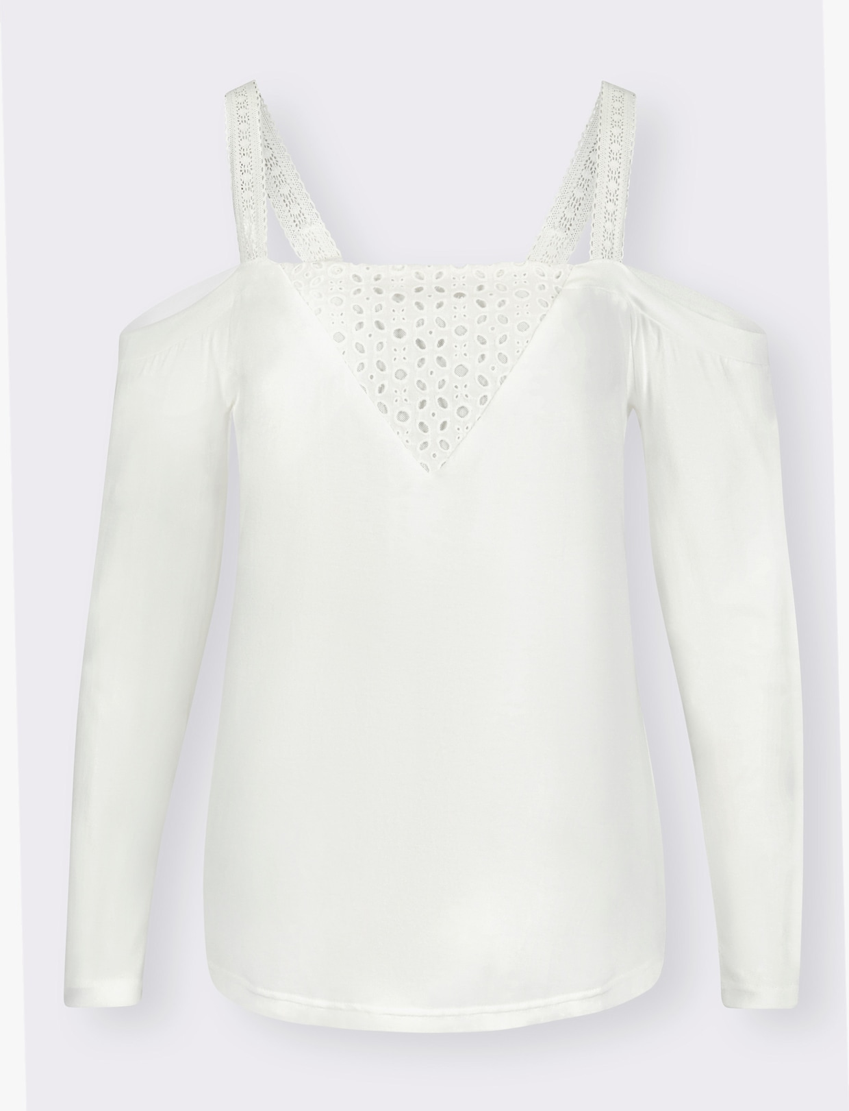 heine Carmenshirt - ecru