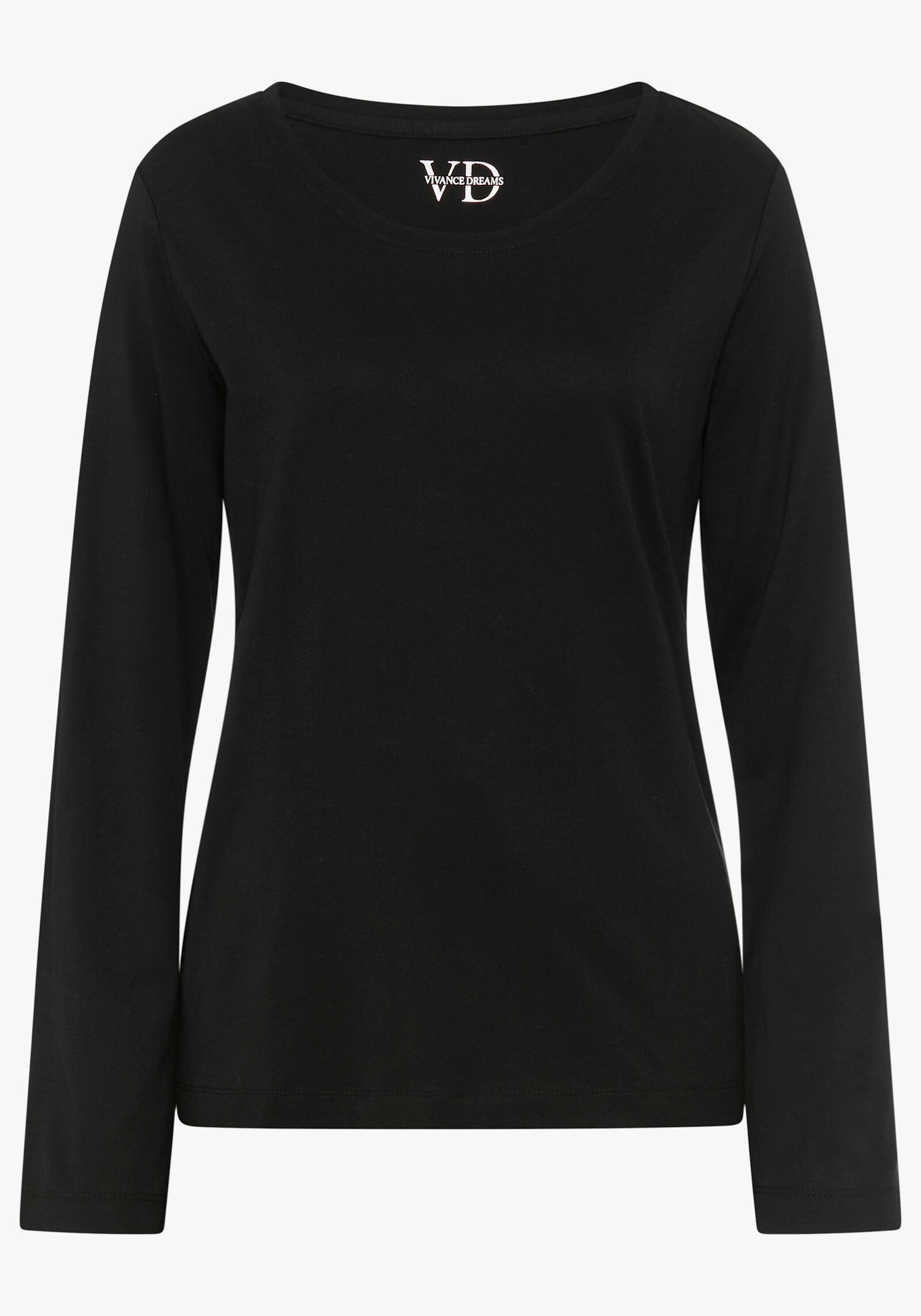Vivance Dreams Pyjama - schwarz bedruckt