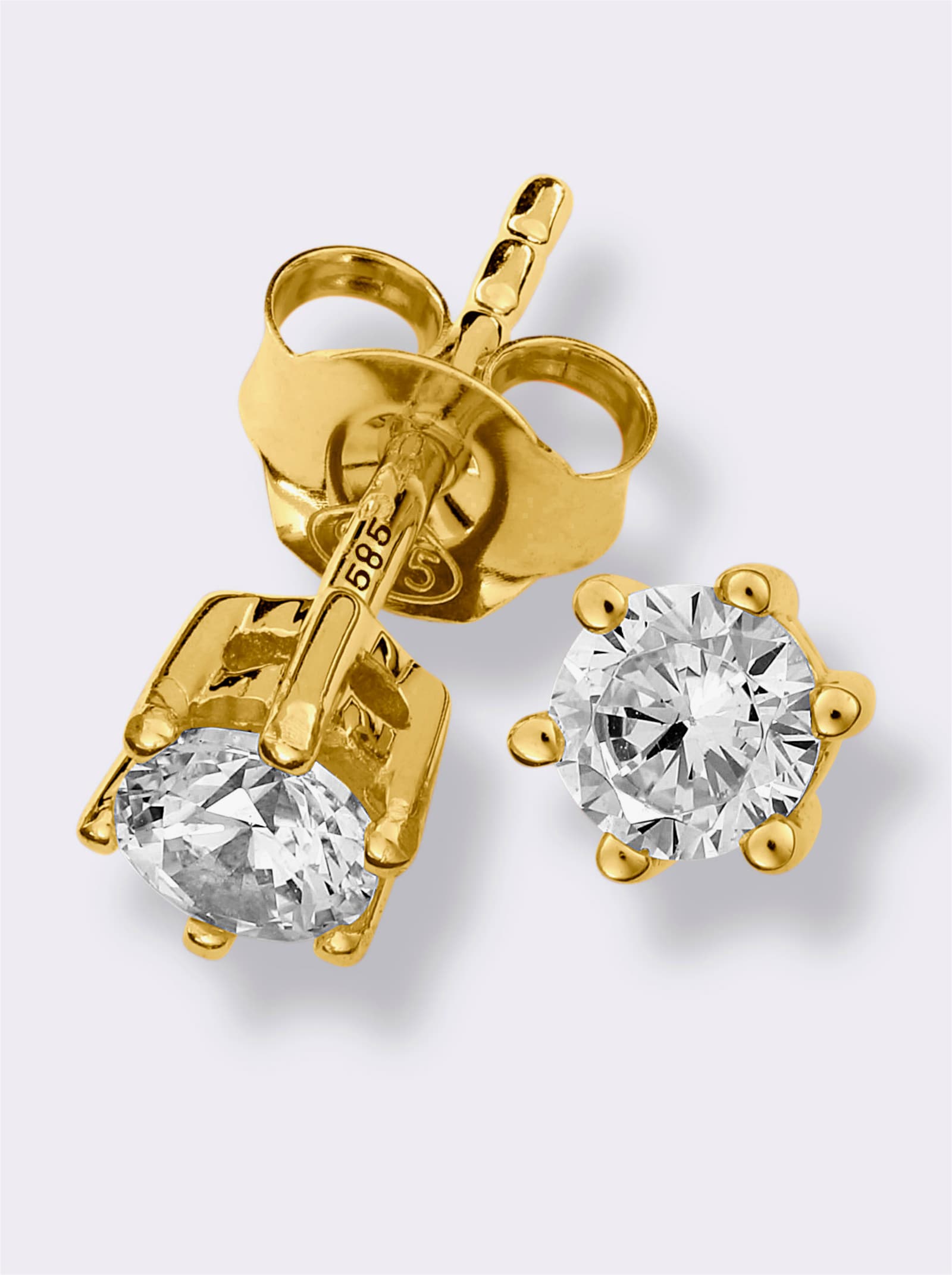 Ohrstecker - Gelbgold 585