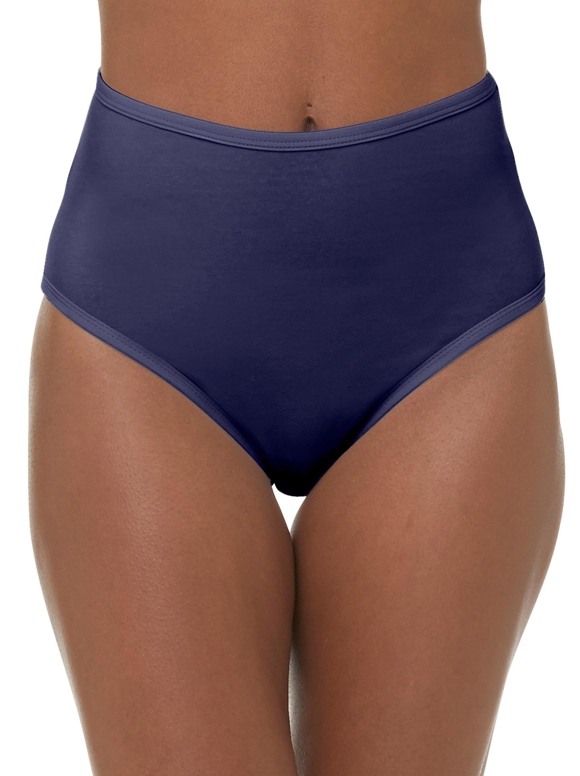 wäschepur Taillenslip - bleu + marine + bordeaux