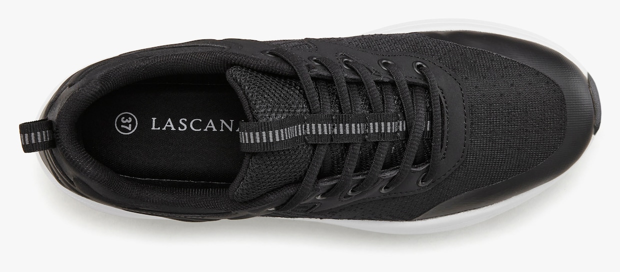 LASCANA Sneaker - zwart