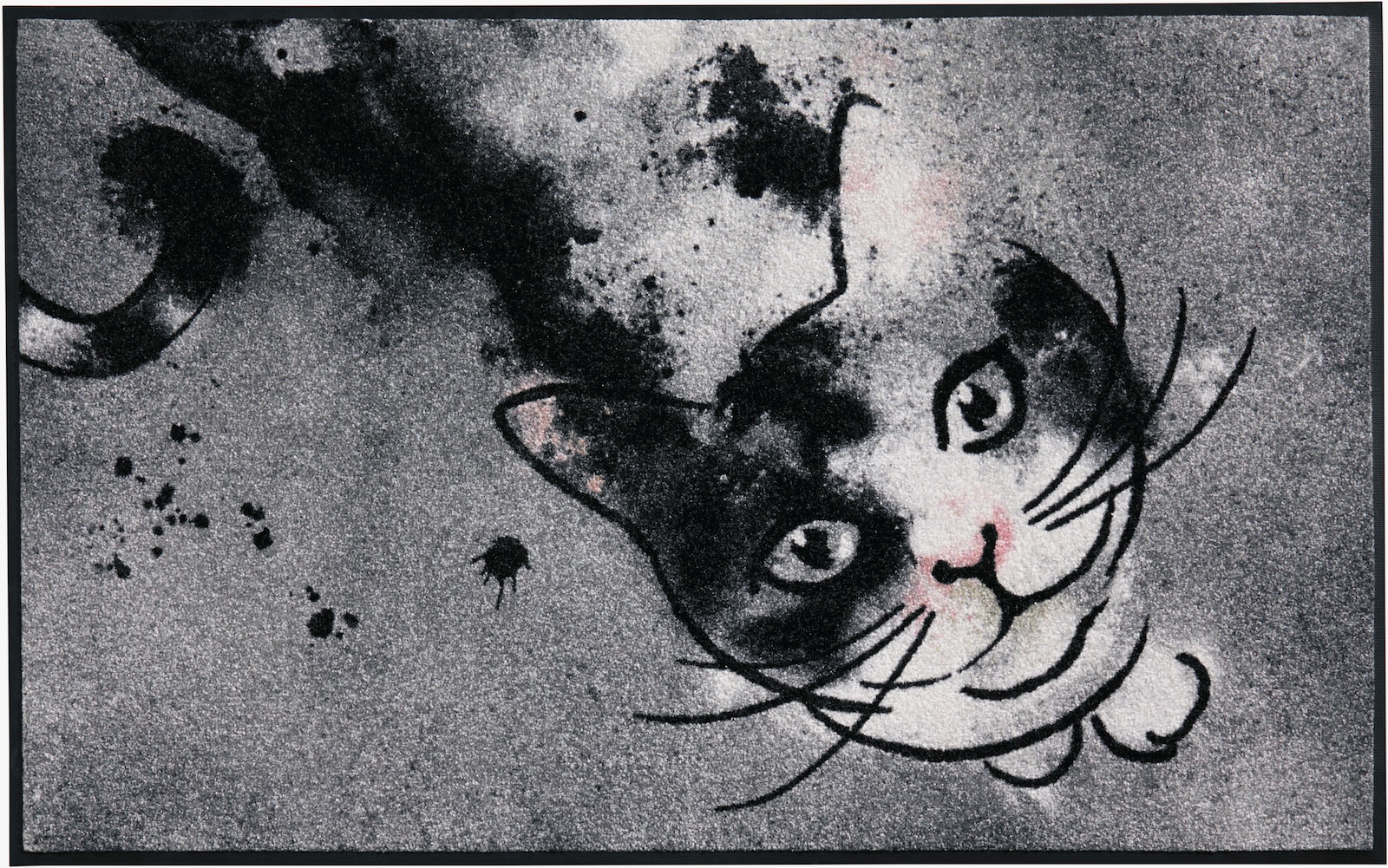 wash+dry by Kleen-Tex Fußmatte - grau