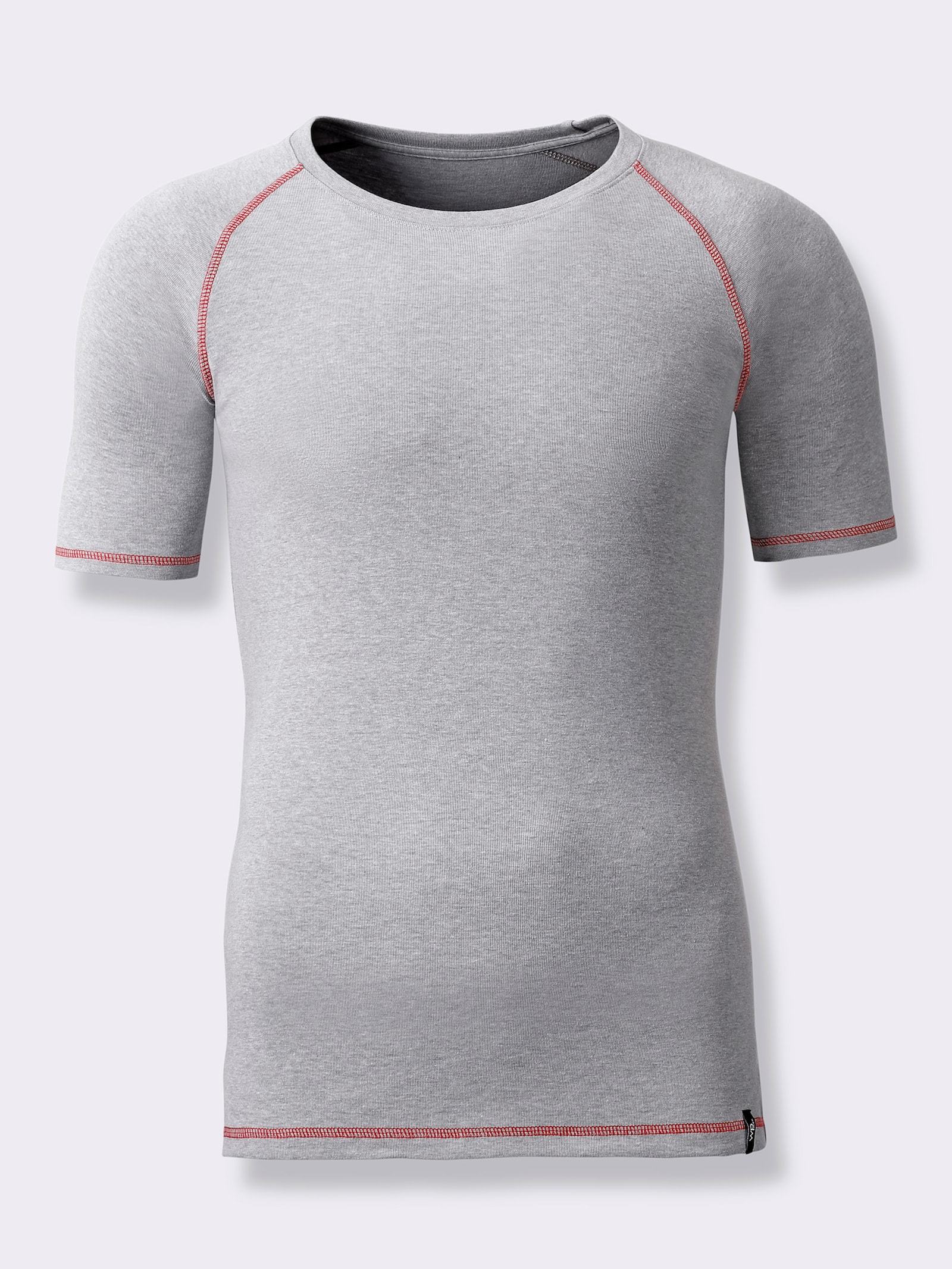 wäschepur men Shirt - grau-meliert