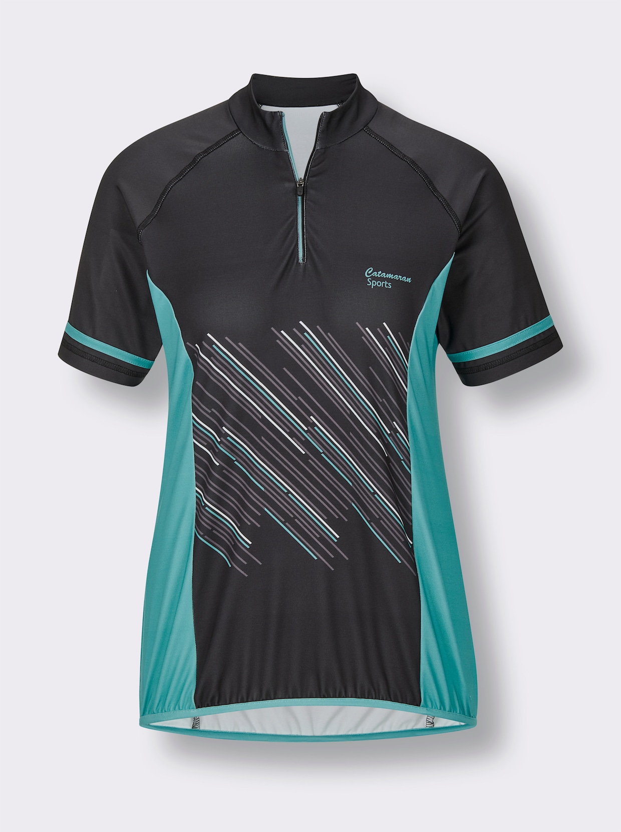 Catamaran Sports Funktionsshirt - schwarz-ozean