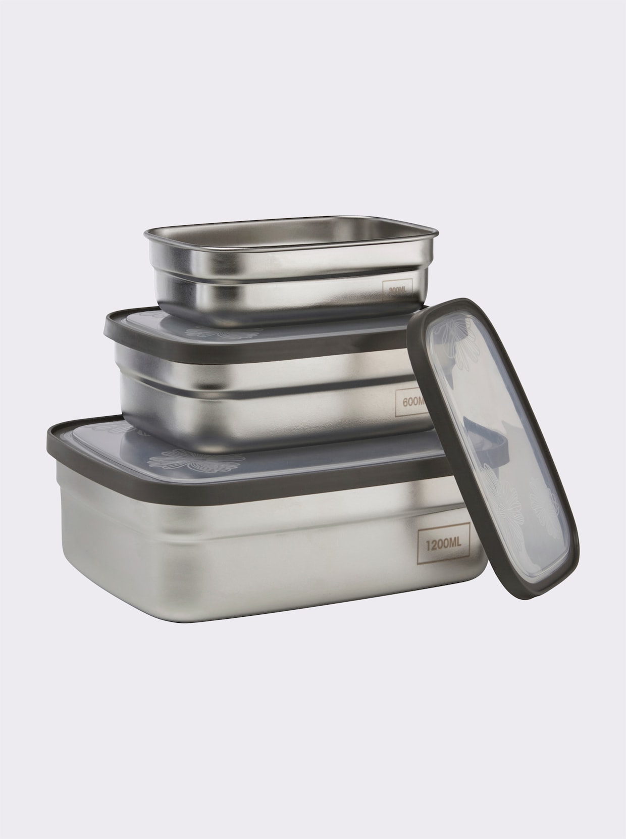 heine home Lunchbox - edelstahl