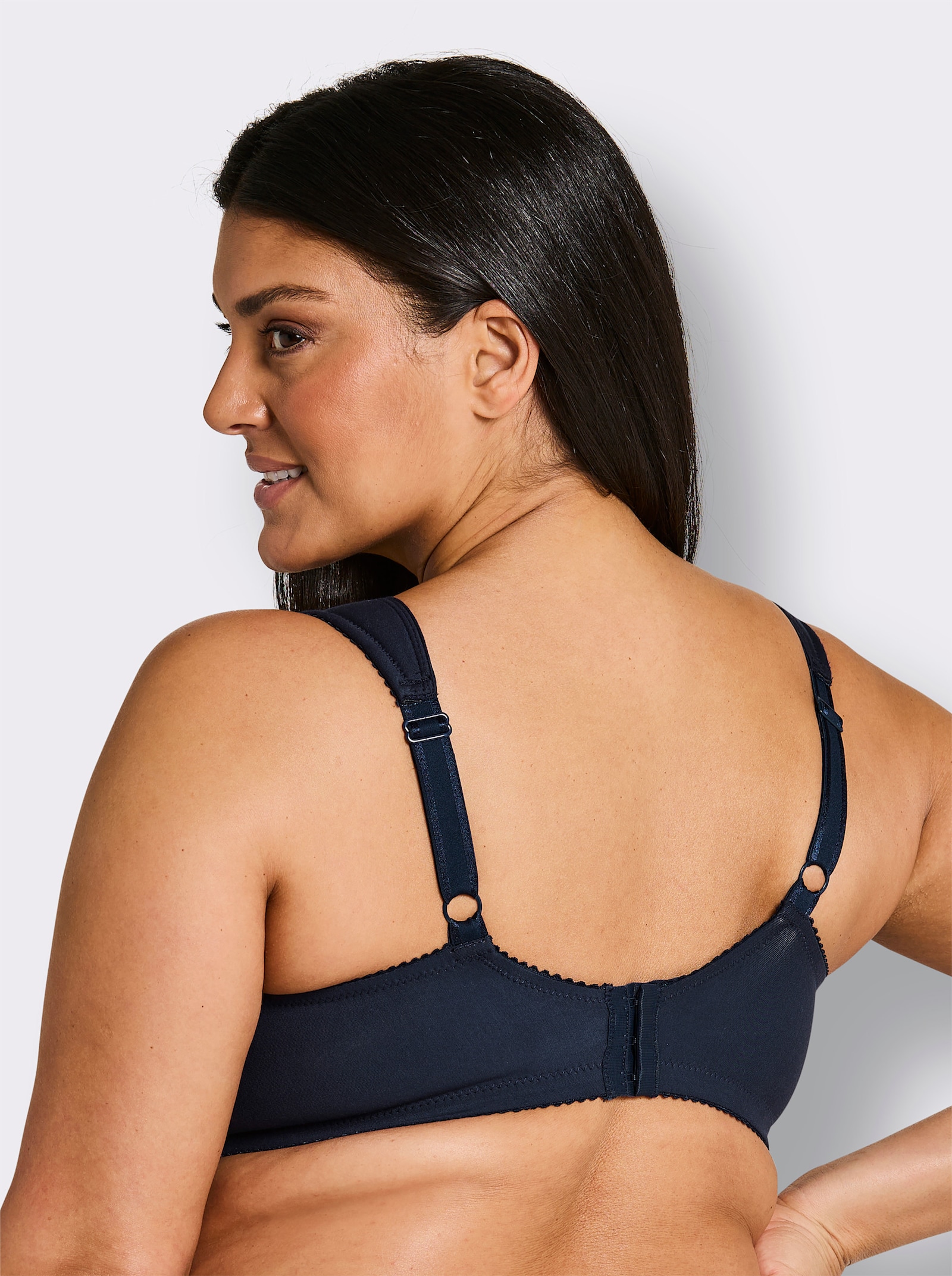 Entlastungs-BH ohne Bügel - marine