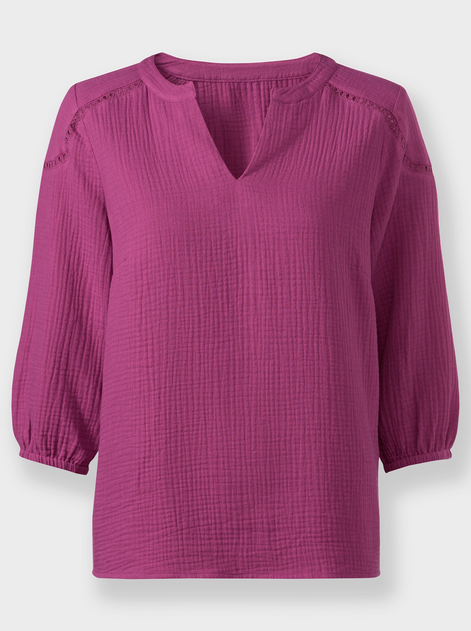 Baumwollbluse in Musselin-Qualität - erika