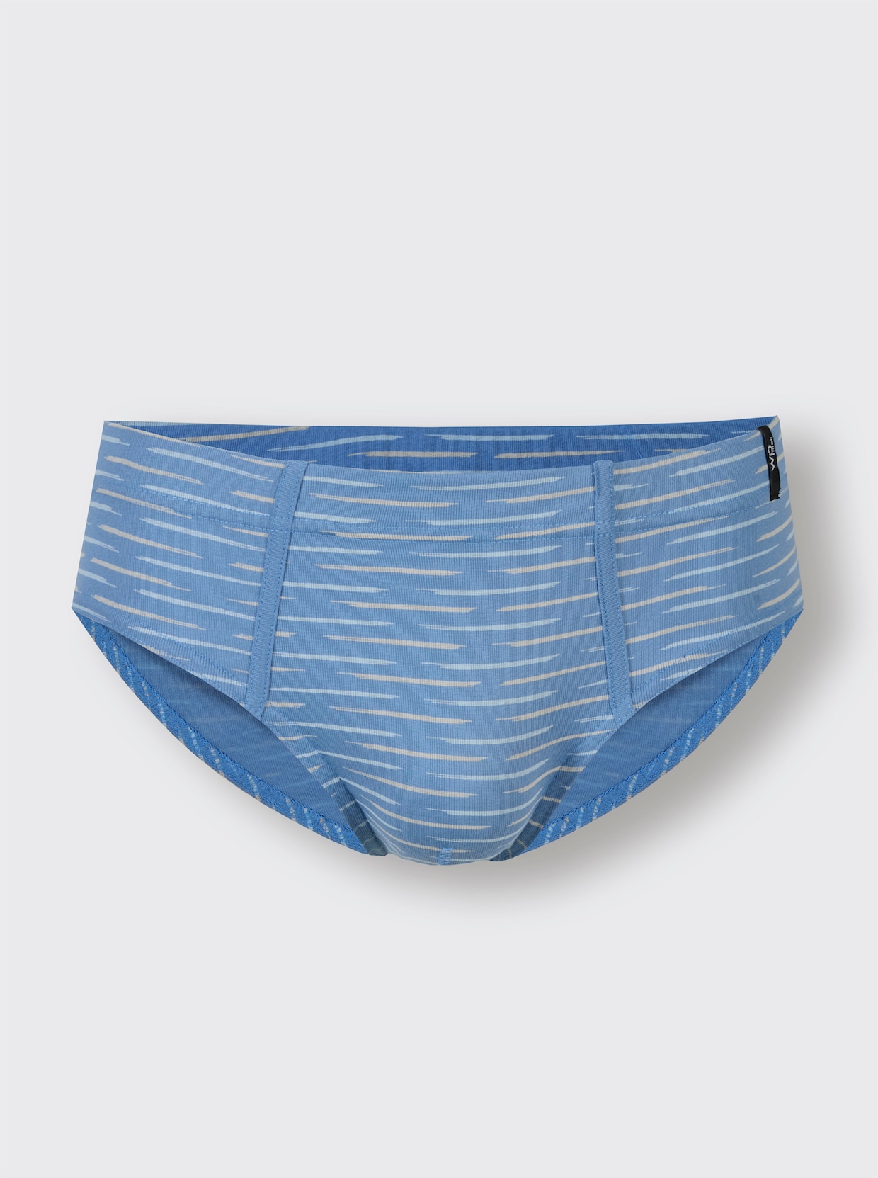 wäschepur men Slips - grijs gemêleerd/middenblauw