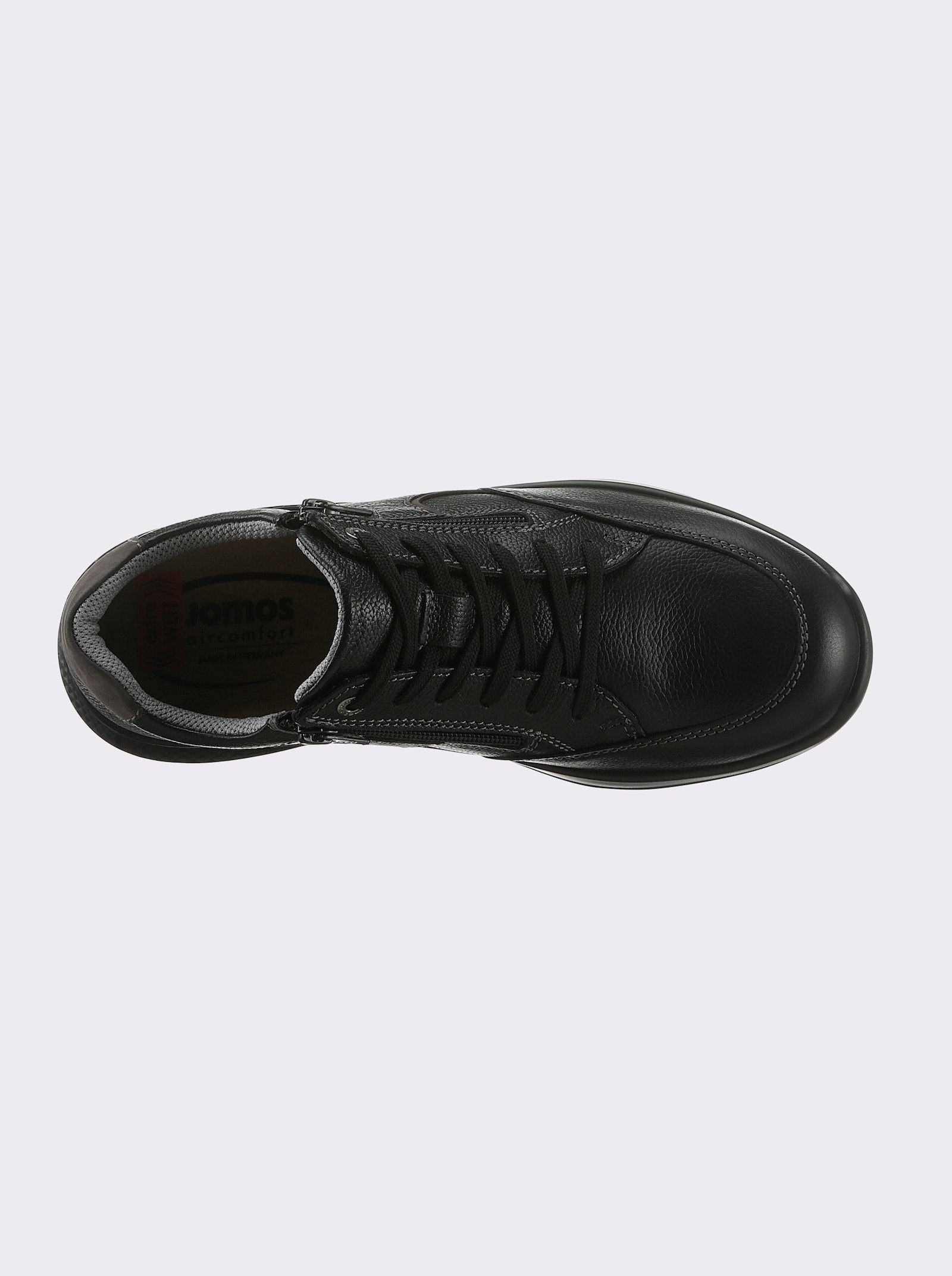 Jomos veterschoen - zwart