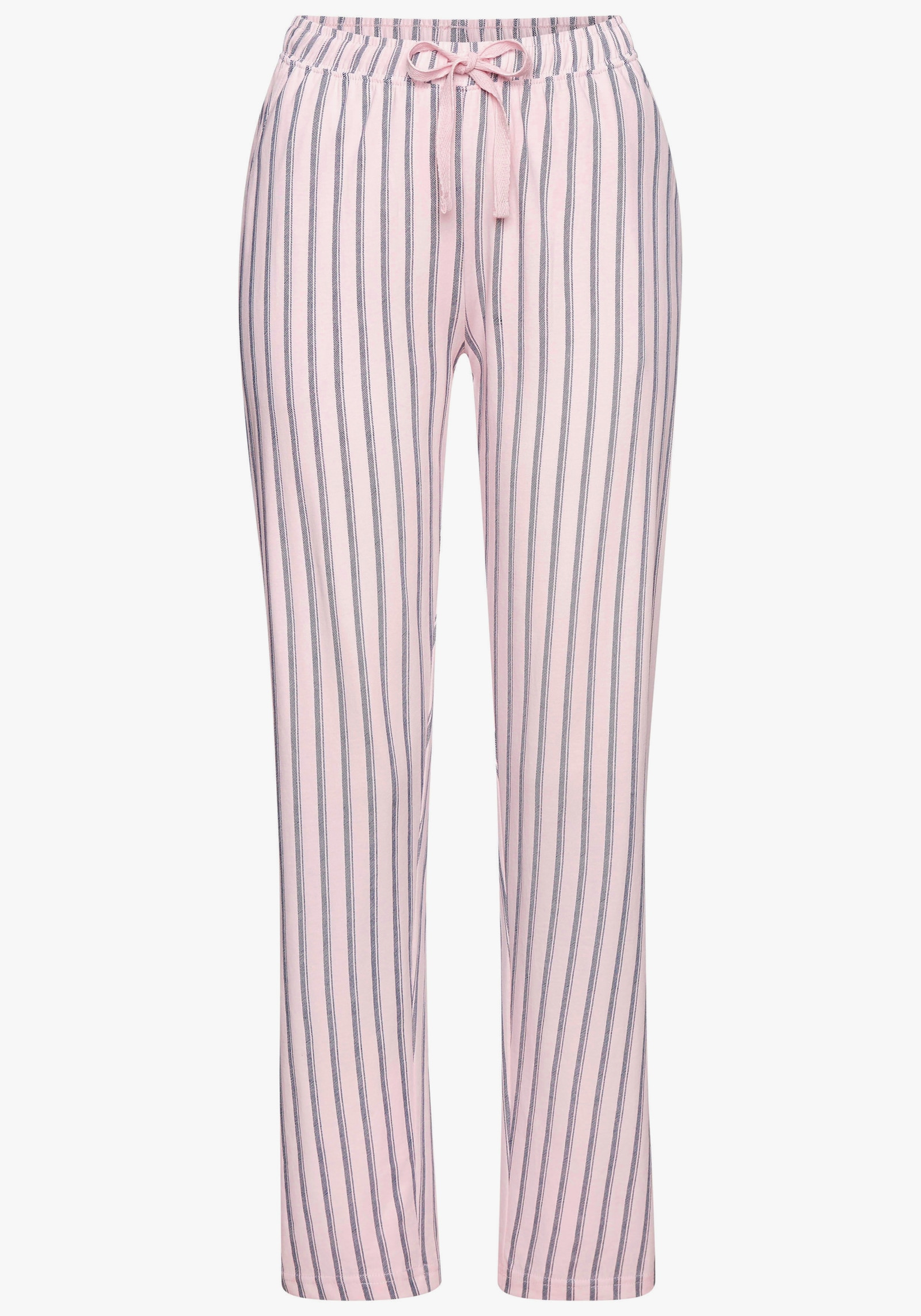 Vivance Dreams Bas de pyjama - rose-bleu à motifs