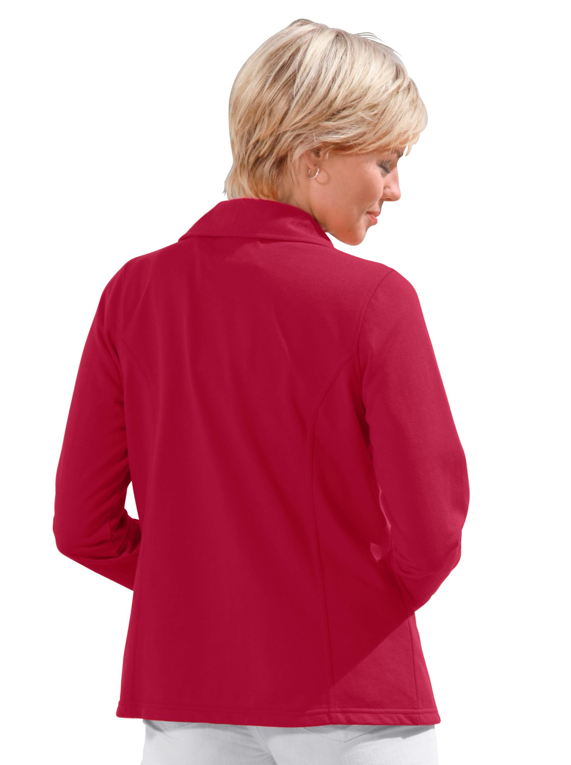 Collection L Jersey-Blazer - rot