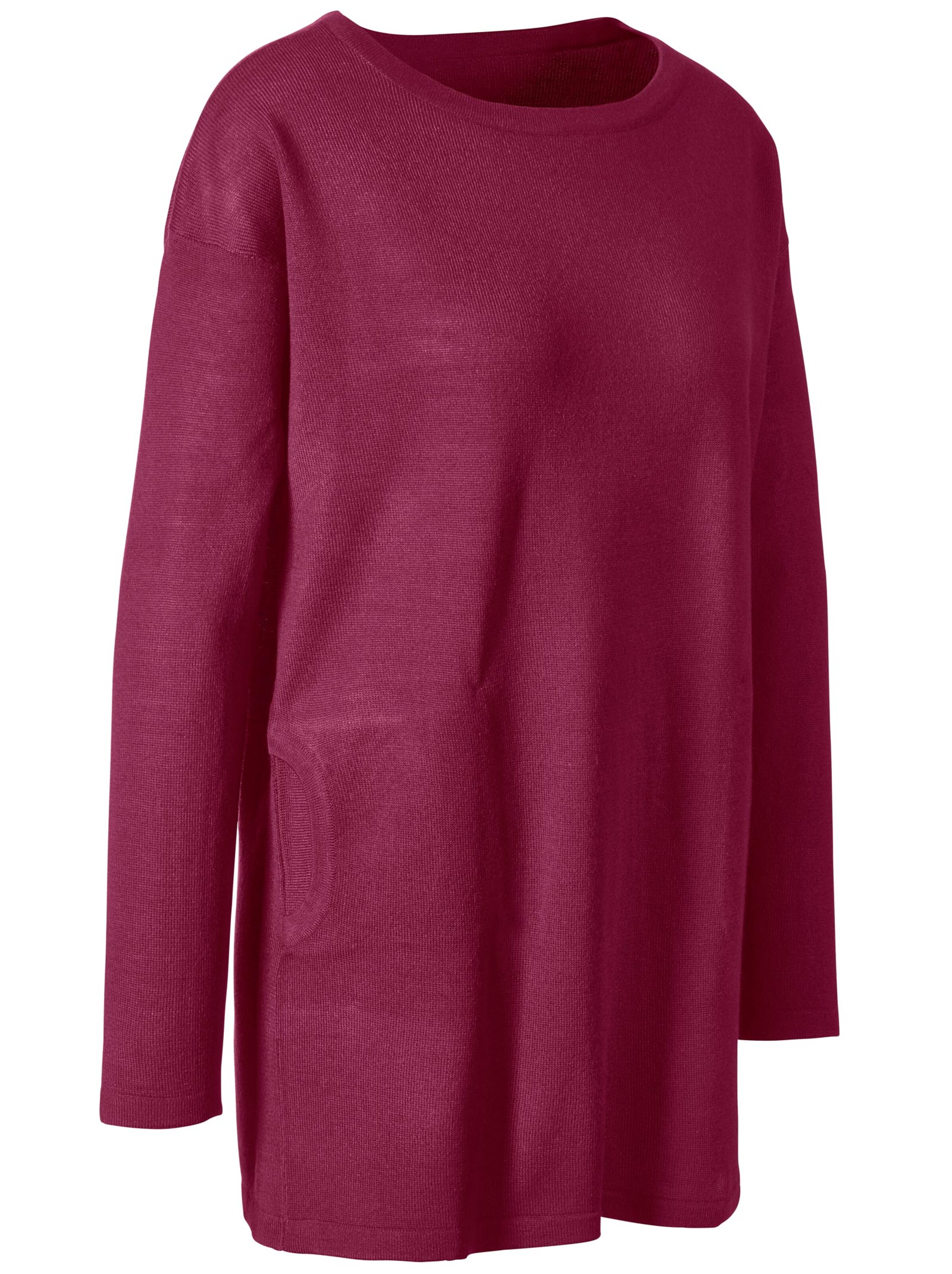 Longpullover - bordeaux