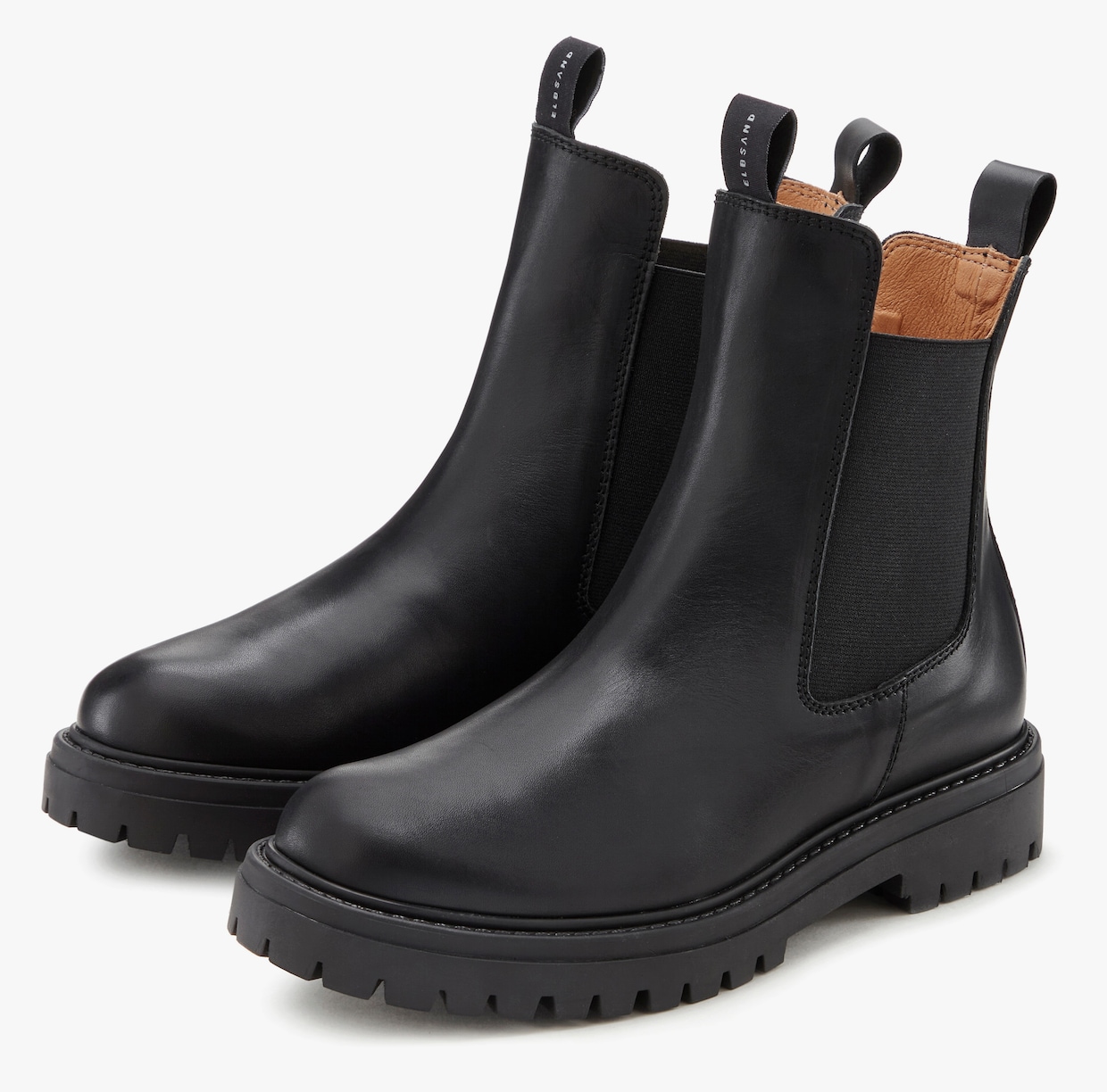 Elbsand Stiefelette - schwarz