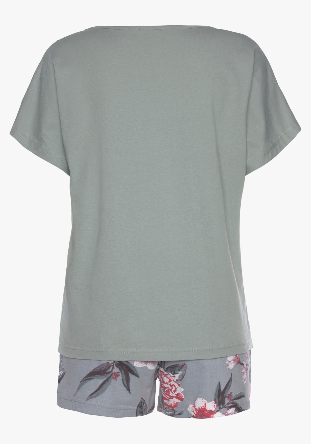 Vivance Dreams Pyjama court - menthe-gris