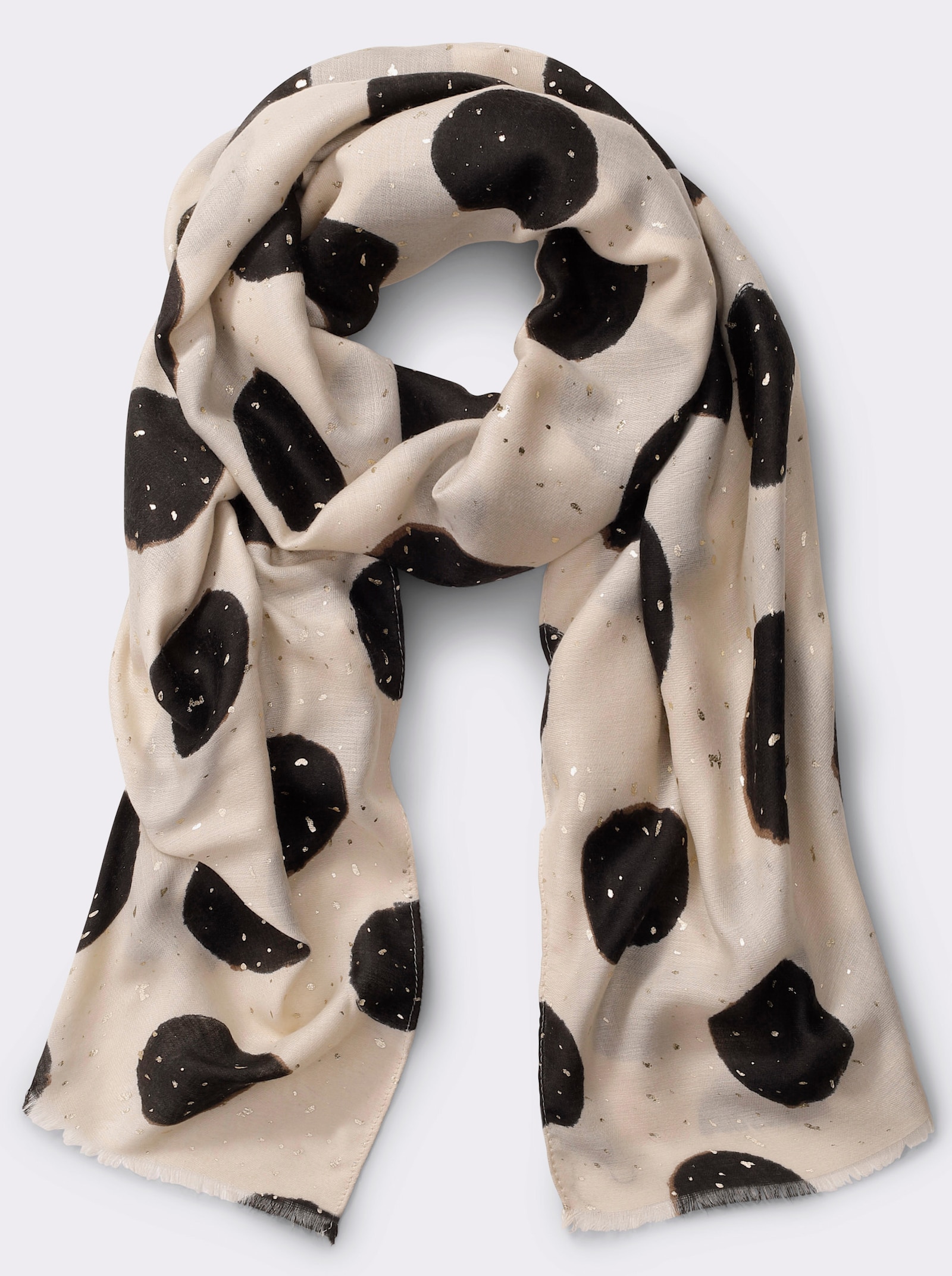 heine Tuch - creme-schwarz